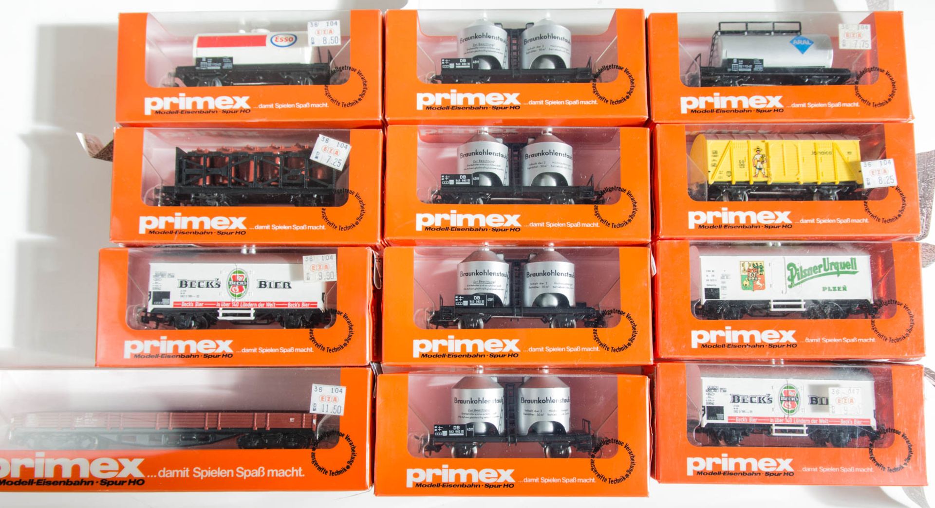 Konvolut von 12 Primex Wagons, 3 Loks, 1 Jubiläumszug und 3 Leerkartons.Teilweise bes - Bild 2 aus 5