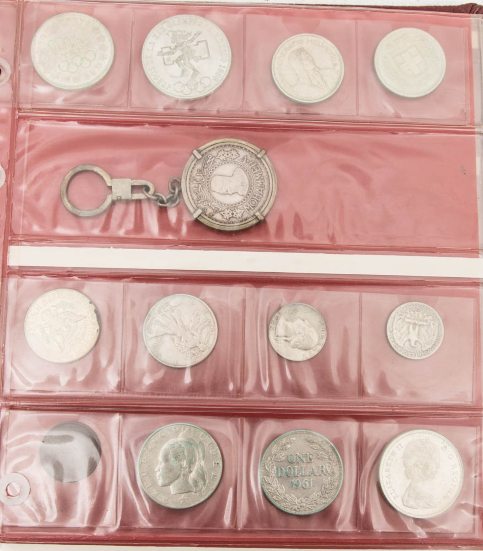 Gut bestücktes Münzalbum, viel hist. Silber.Über 90 Münzen.darunter viel Silbe - Bild 3 aus 8
