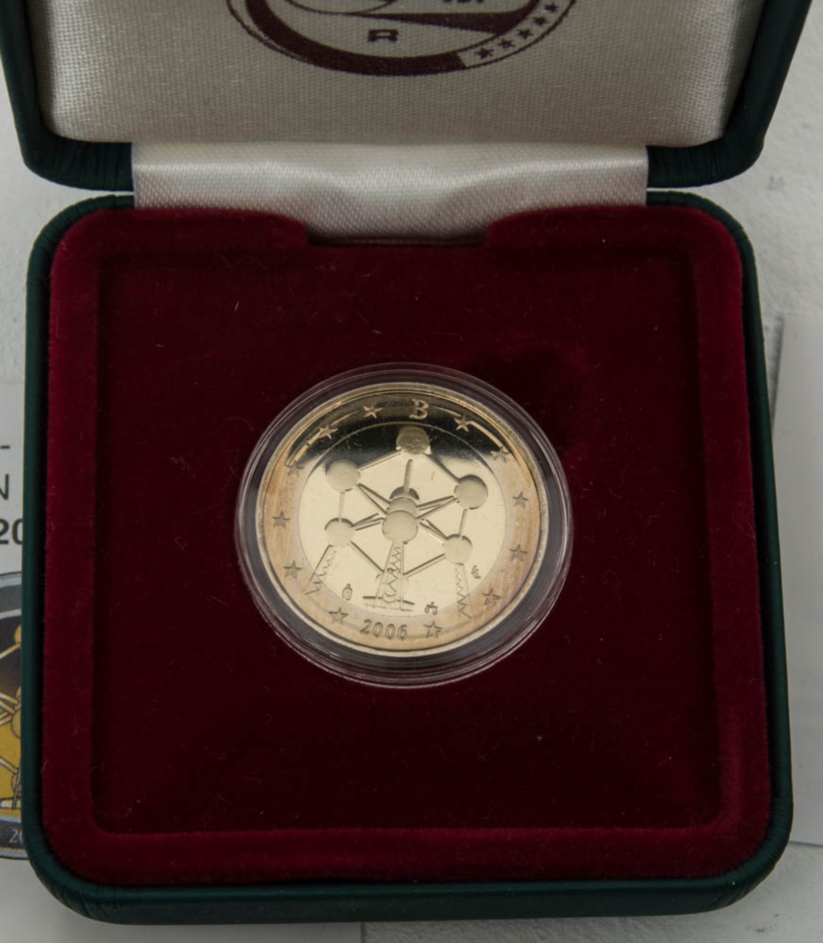 Sammlung Belgien 2 € Münzen.15 Stück, durchweg Sammlerqualität mit OVPs.Belgie - Bild 4 aus 6