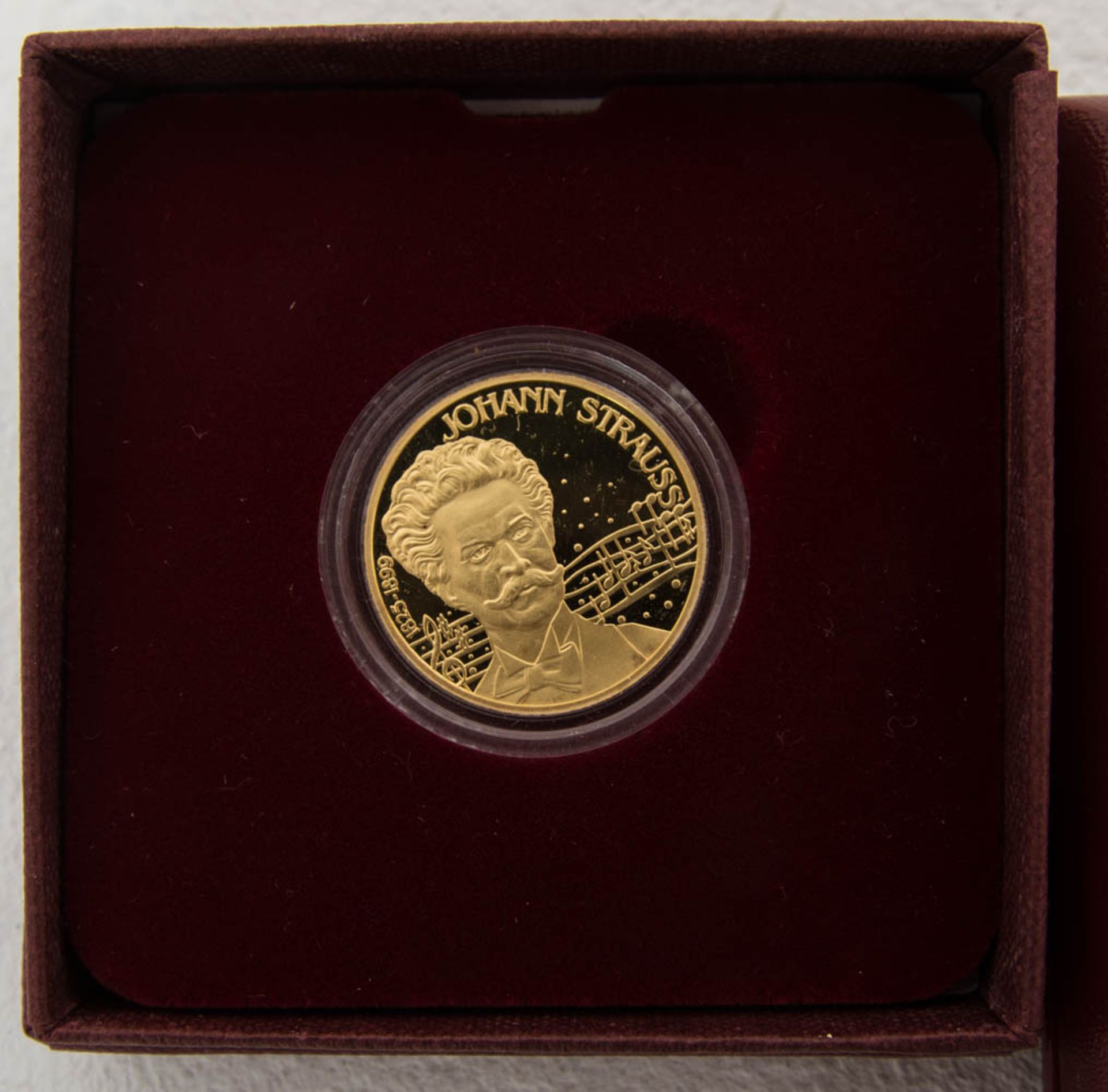 4 Goldmünzen/-medaillen Europa 20,62 g Feingold.100 Ecu Österreich 1995 7,88 g Feing - Bild 2 aus 5