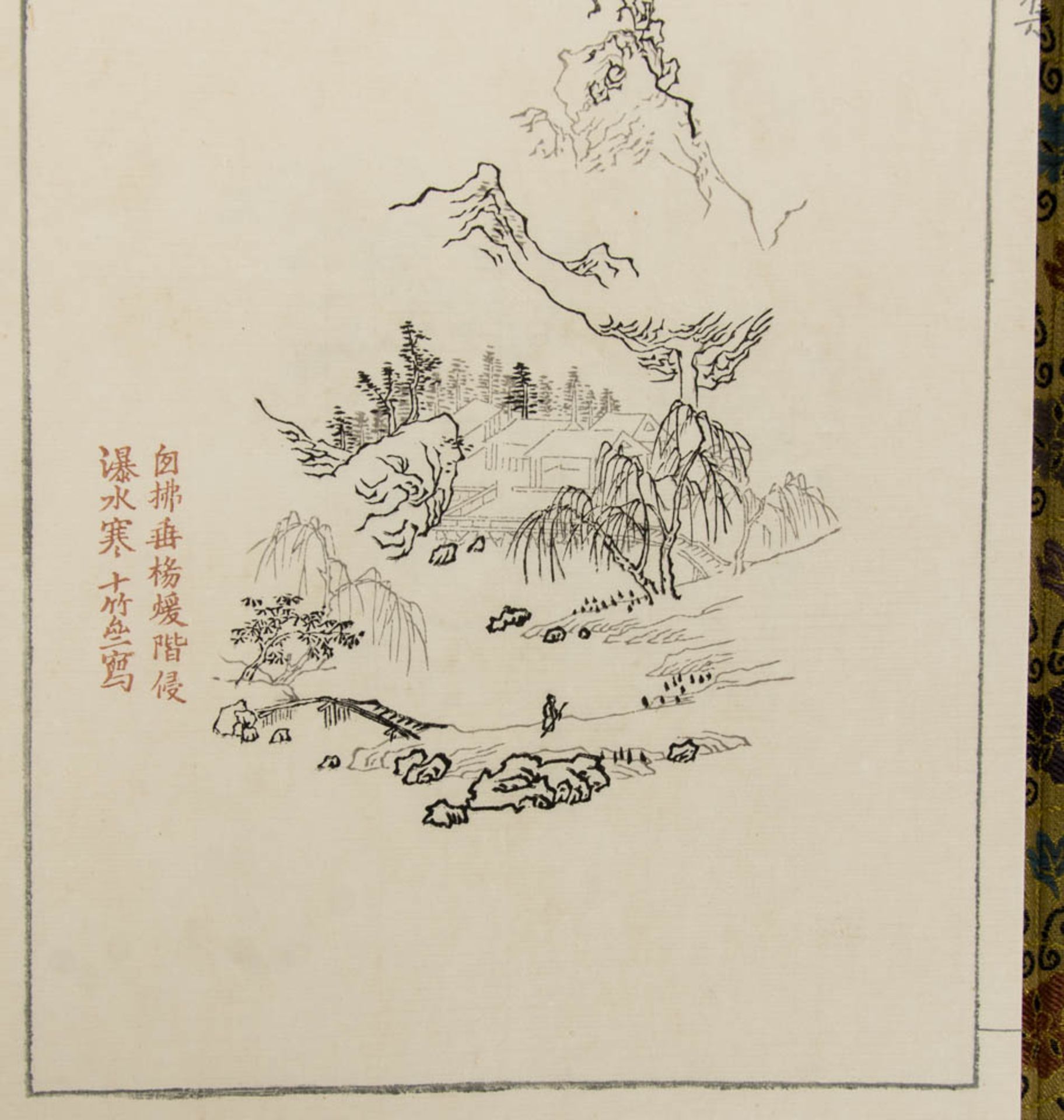 Vier Bände mit handkolorierten Holzschnitten, Japan 1952.Vier gebundene Bildbände mi - Bild 11 aus 11