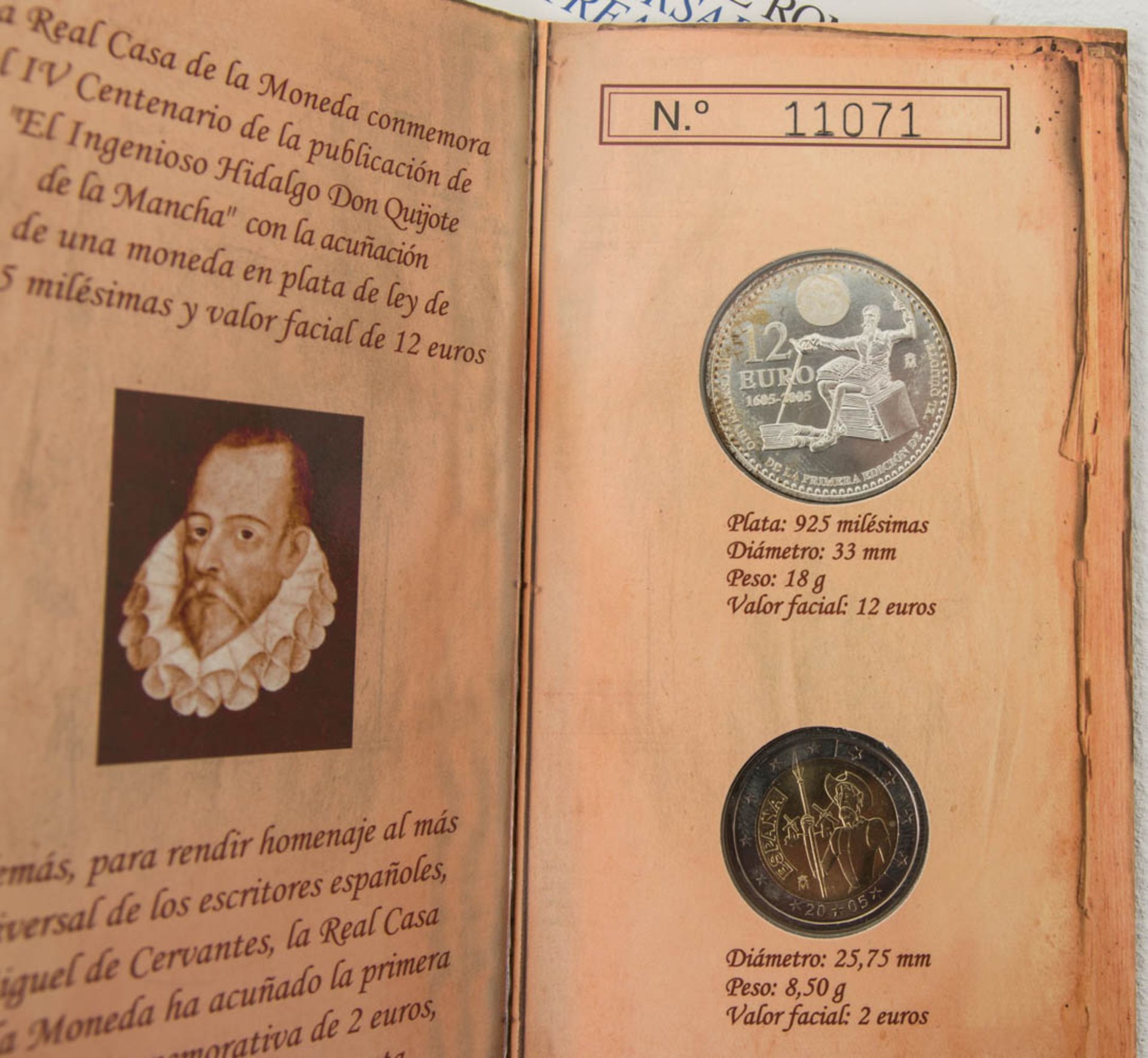 Münzsammlung Gedenkmünzen Europa mit Silber.durchweg Sammlerqualität in Ausgabefold - Bild 3 aus 4