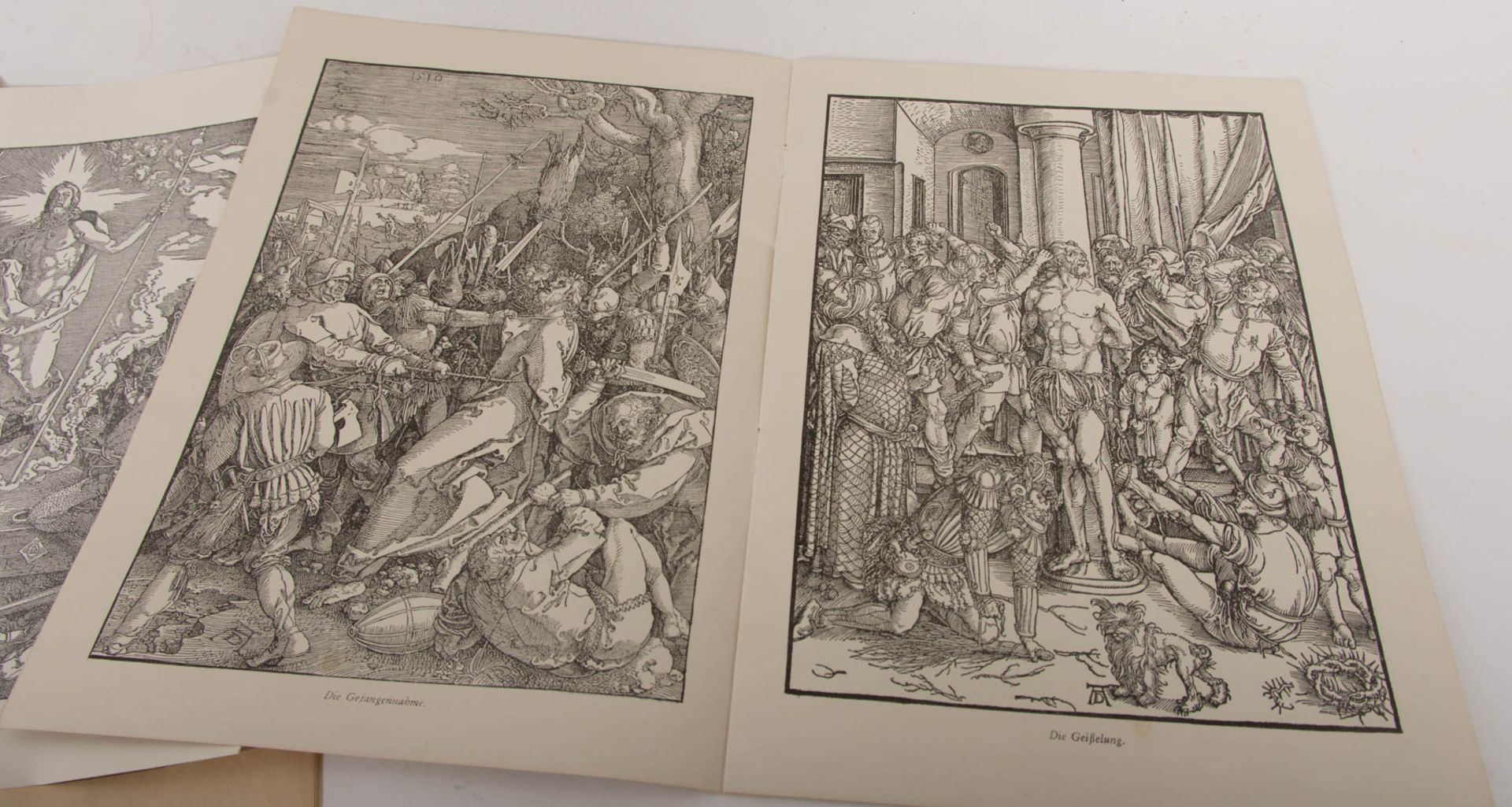 Konvolut von dreizehn Faksimile-Druckplatten zu "Die große Passion" von Albrecht Dürer, wohl Zinkätz - Image 27 of 33