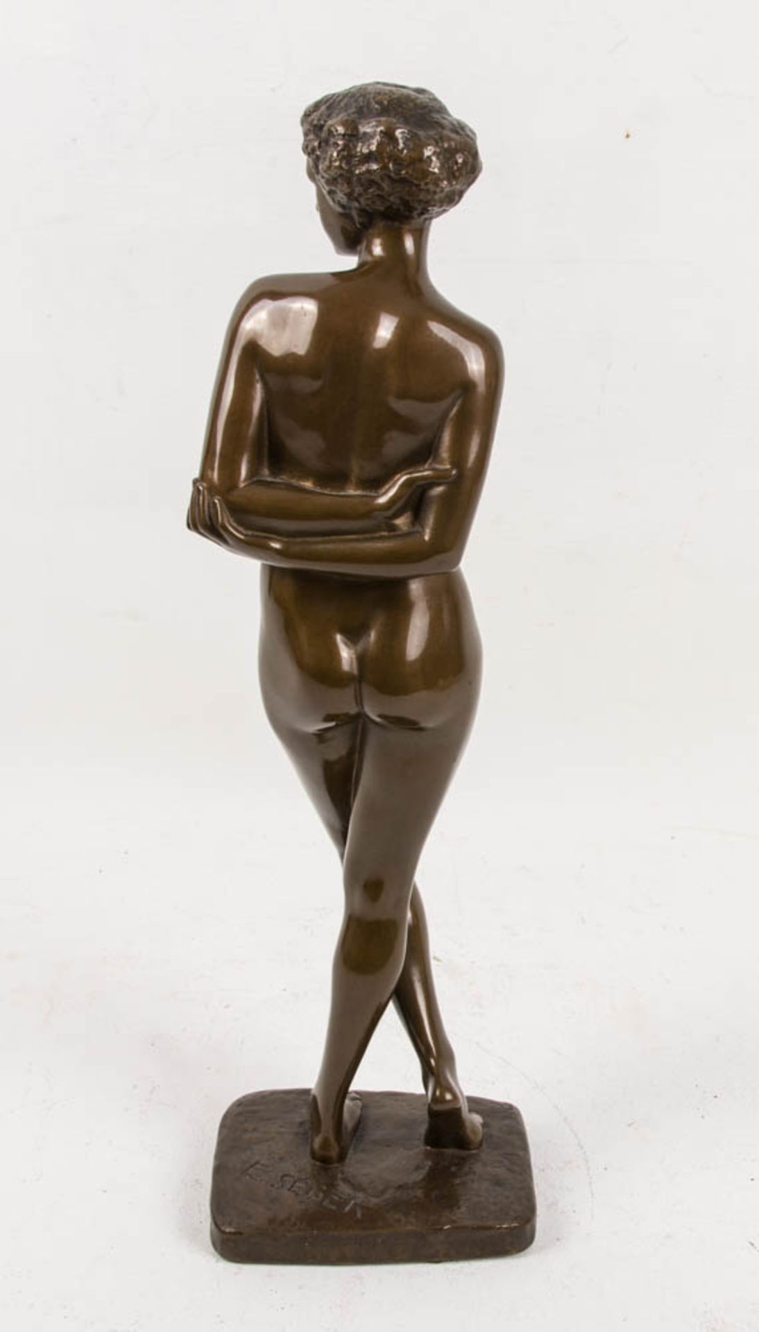 Ernst Seger, Die Keuschheit, Bronze, 19./20.Jh. - Bild 6 aus 11