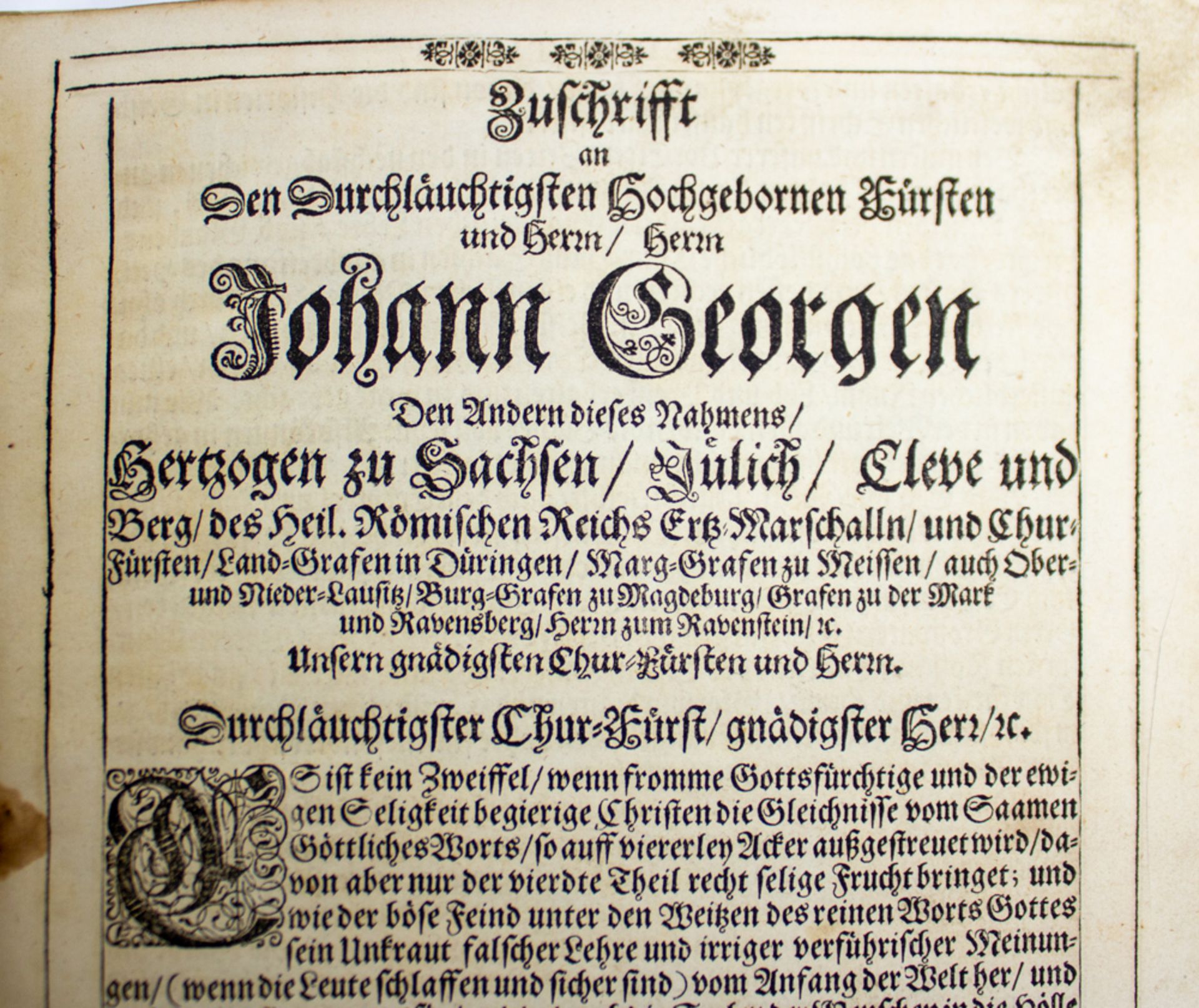 Lüneburger Kurfürstenbibel, mit zahlreichen Darstellungen, 1664. - Bild 6 aus 7