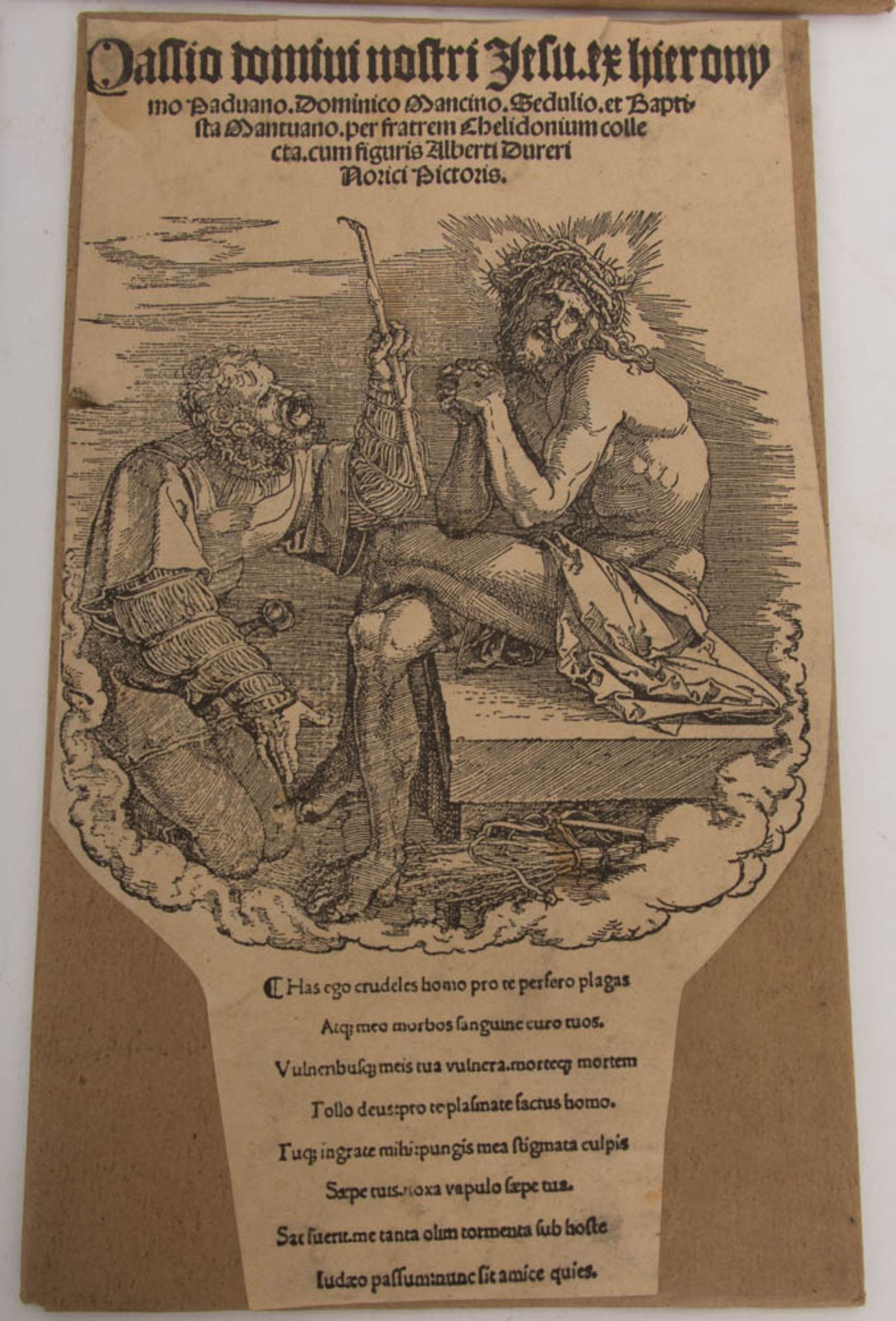 Konvolut von dreizehn Faksimile-Druckplatten zu "Die große Passion" von Albrecht Dürer, wohl Zinkätz - Image 14 of 33