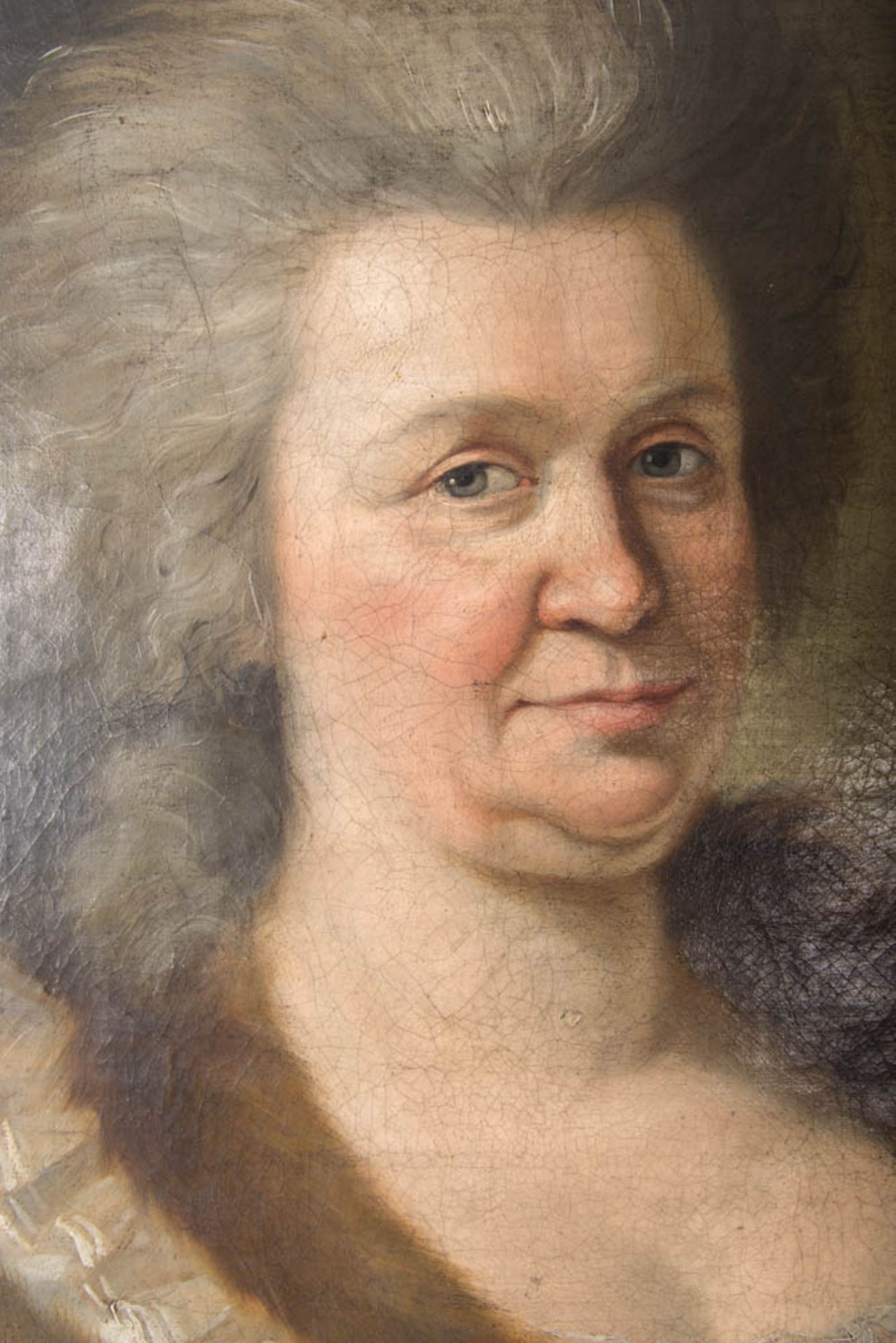 Ludovike Simanowiz, Portrait der Frau Christine Friederike Knebel geb. Graß, Schorndorf, 19. Jh. - Bild 3 aus 7