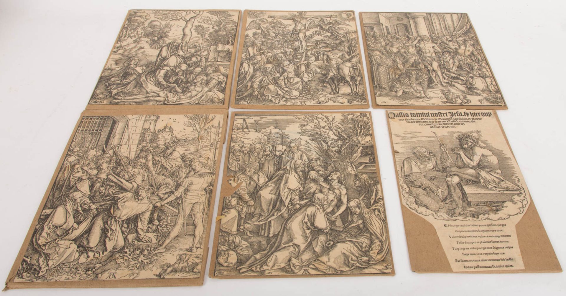 Konvolut von dreizehn Faksimile-Druckplatten zu "Die große Passion" von Albrecht Dürer, wohl Zinkätz - Bild 10 aus 33