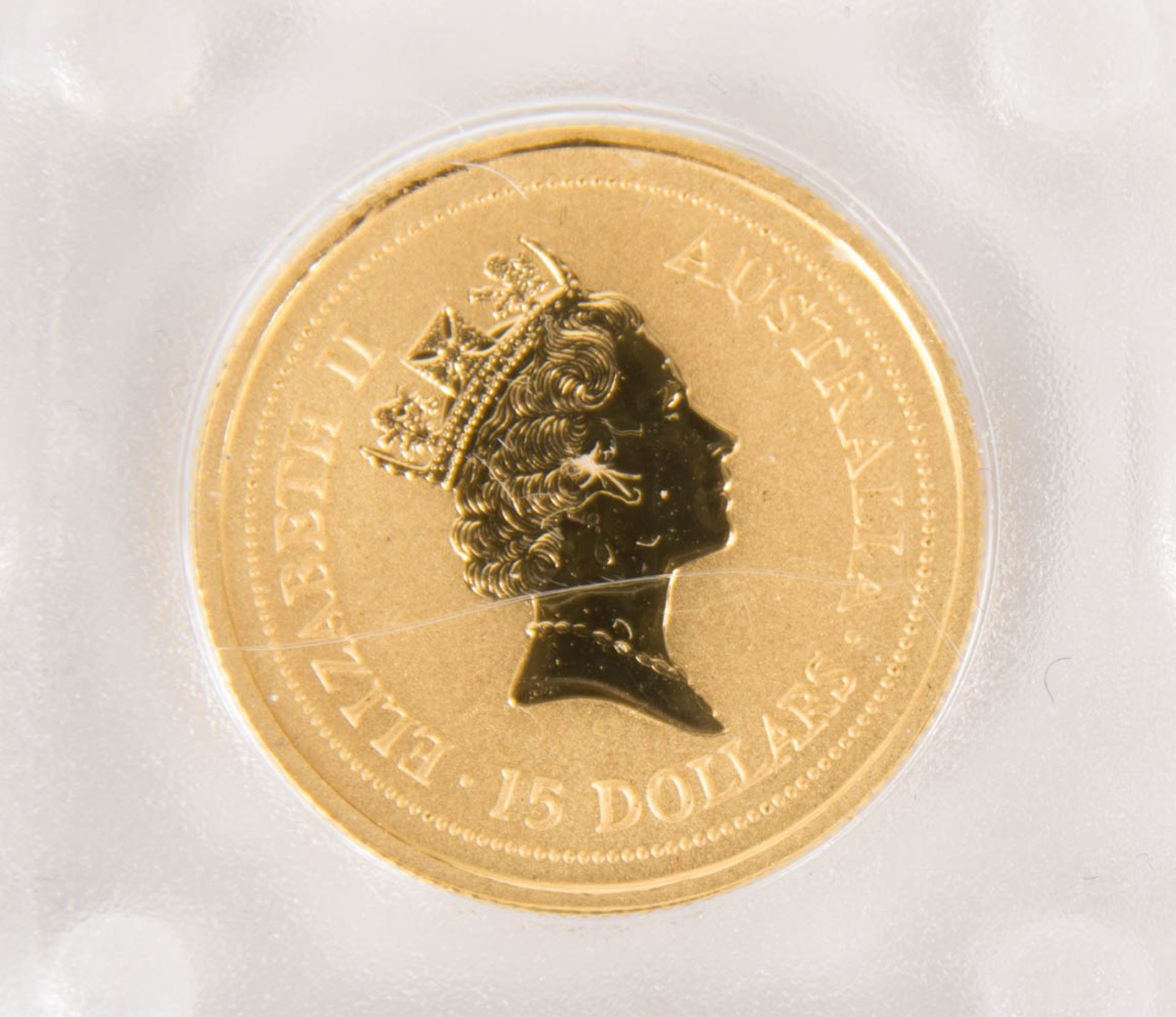 Australien: 15 Dollars Gold 1995 1/10oz. - Bild 2 aus 2