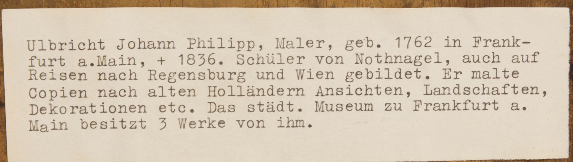 Johann Phillipp Ulbricht, Paar humorvolle Szenen, Öl auf Holz, Mitte 18. Jh. - Image 12 of 12