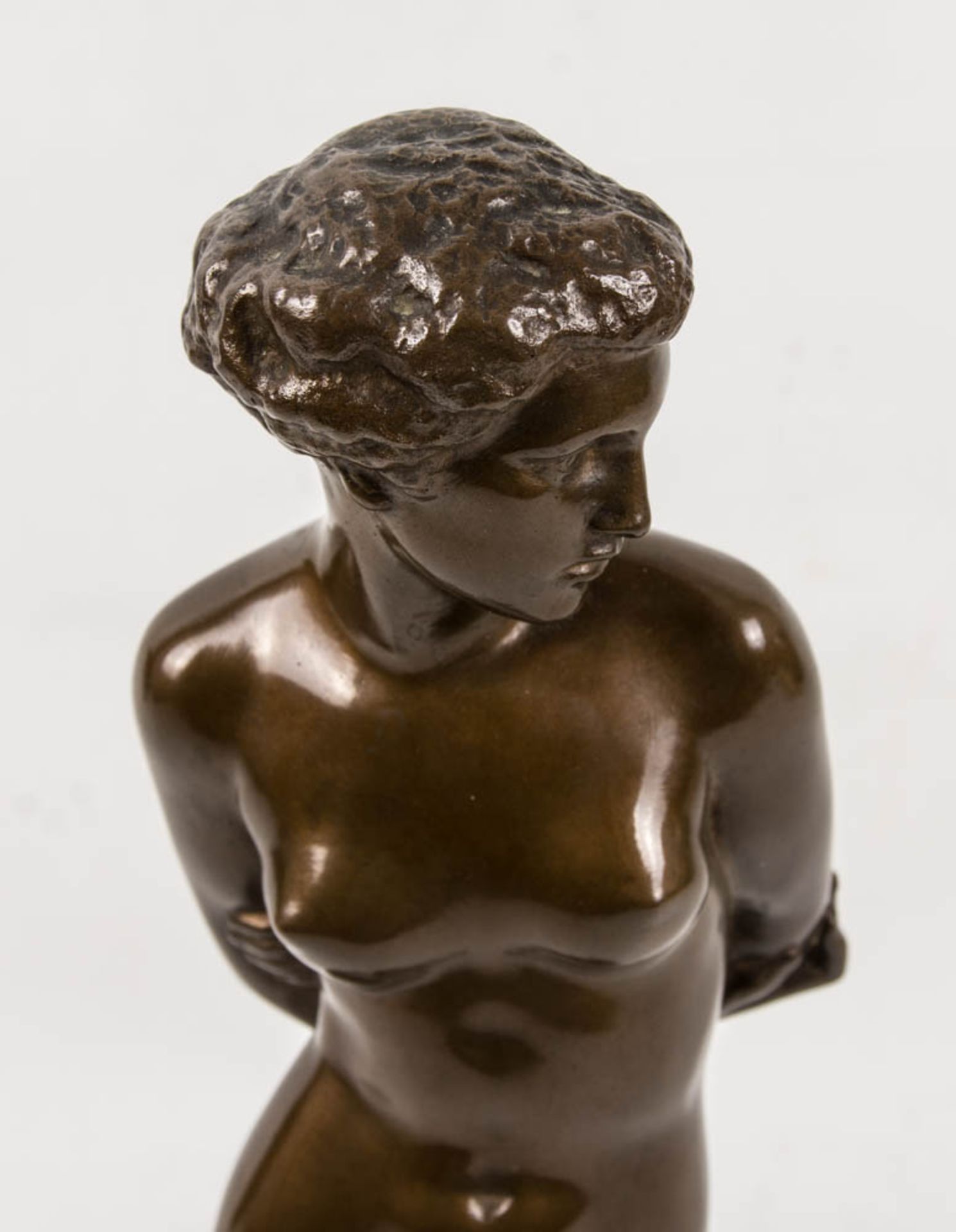 Ernst Seger, Die Keuschheit, Bronze, 19./20.Jh. - Bild 4 aus 11