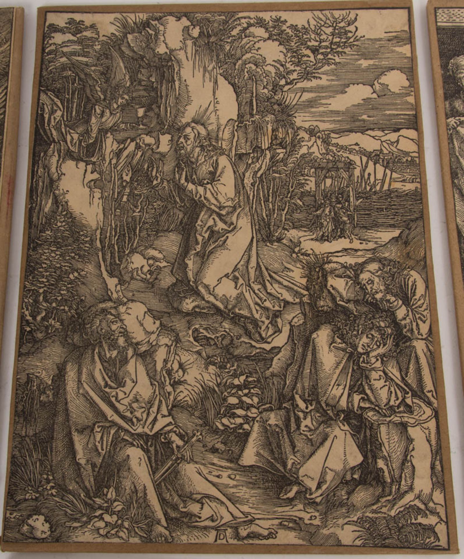 Konvolut von dreizehn Faksimile-Druckplatten zu "Die große Passion" von Albrecht Dürer, wohl Zinkätz - Image 4 of 33