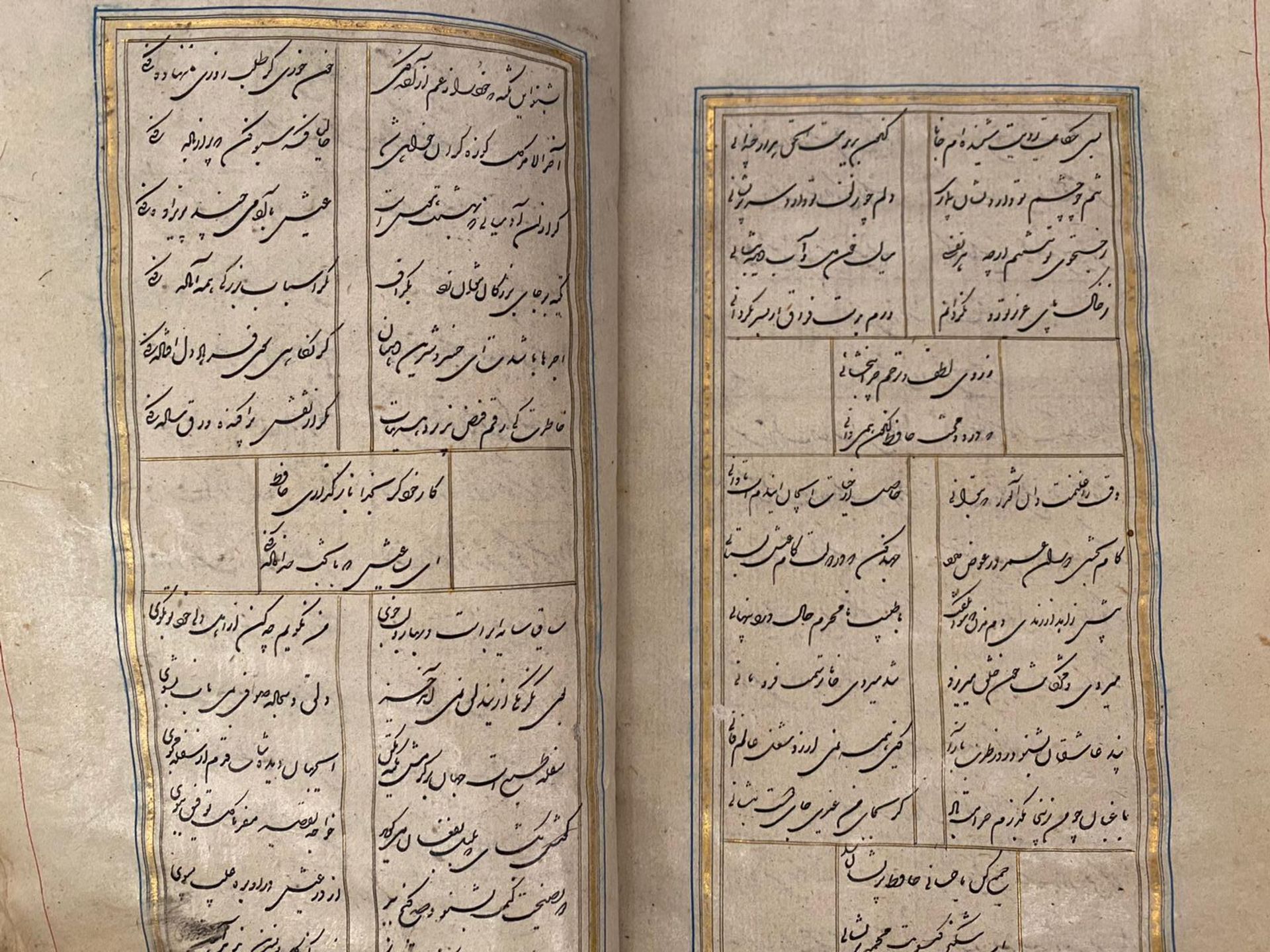 Hafis, Persische Gedichtesammlung, 16. - 18. Jh. - Image 14 of 24