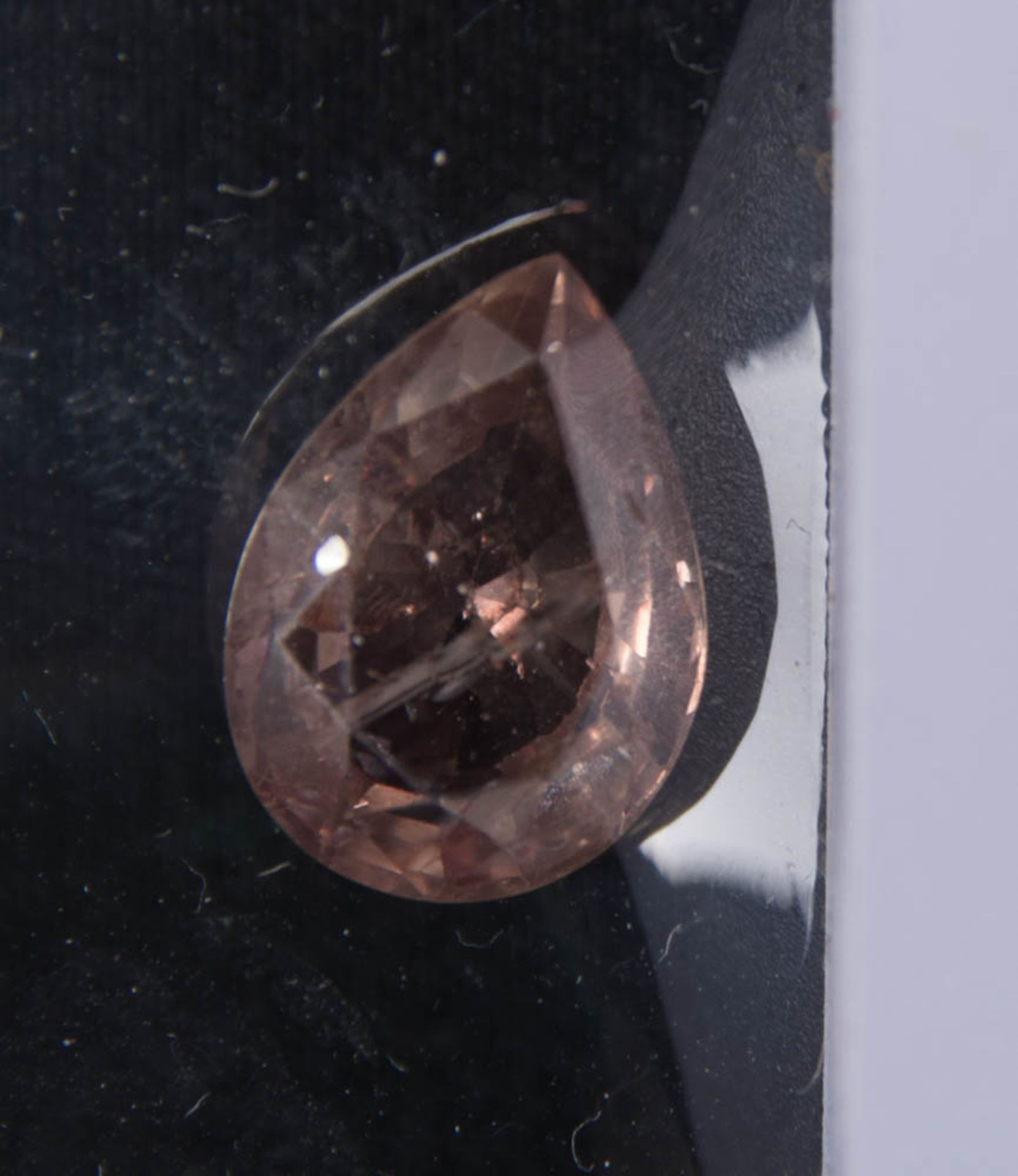 Padparadscha Saphir, 3,89 Ct. - Bild 3 aus 5