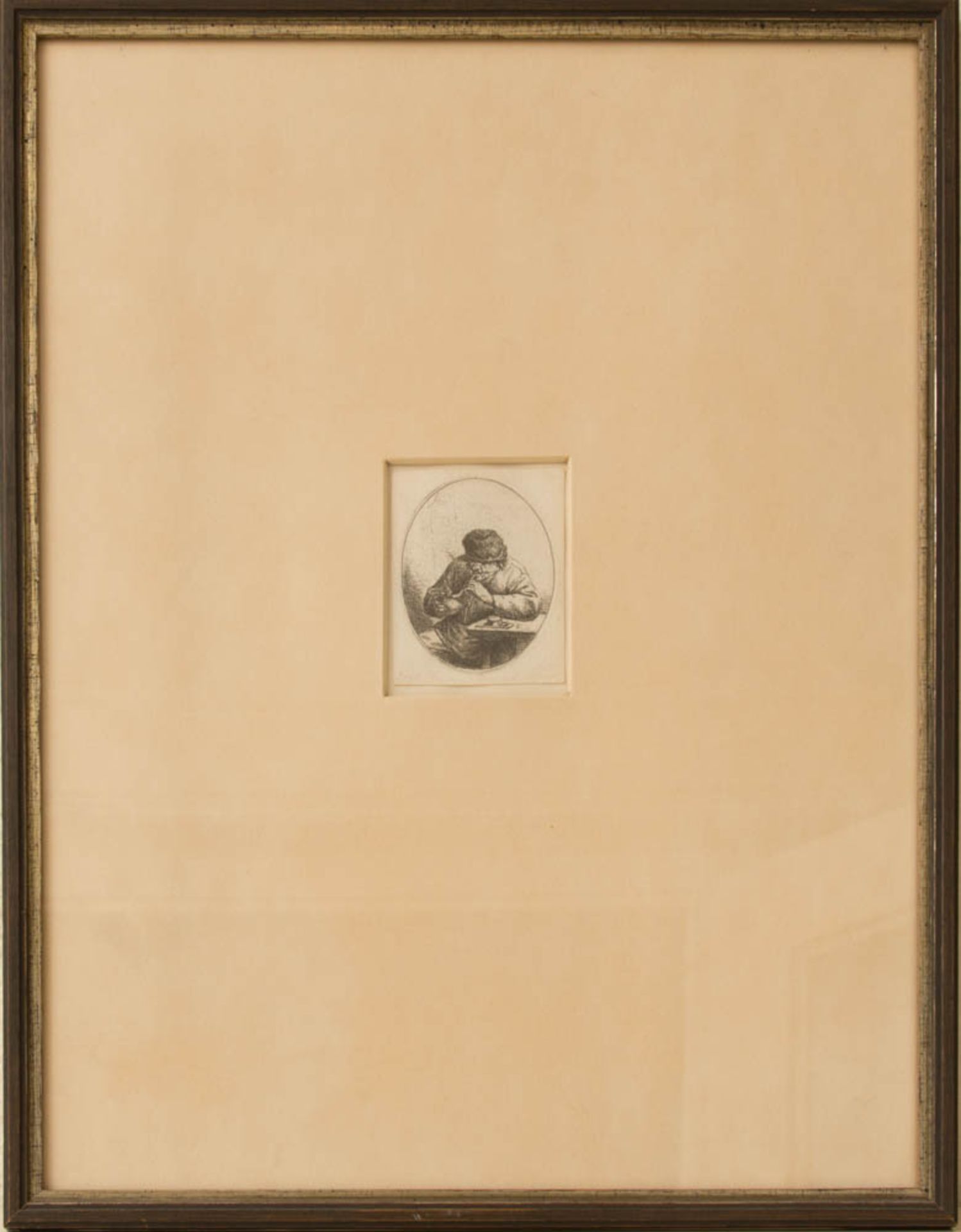 Adriaen van Ostade, Drei Männerportraits, Radierung, 1644 / 45. - Bild 6 aus 7