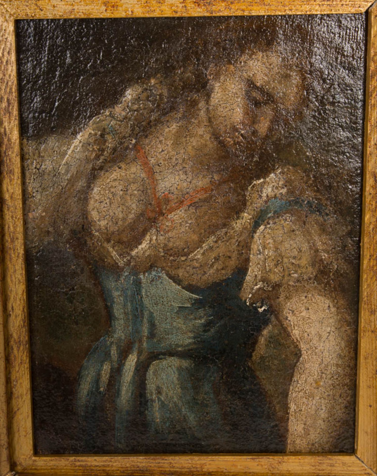 Bildnis einer Dame, Öl auf Leinwand. - Bild 3 aus 6