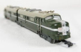 Märklin Doppeltriebwagen DL 800 Guss.