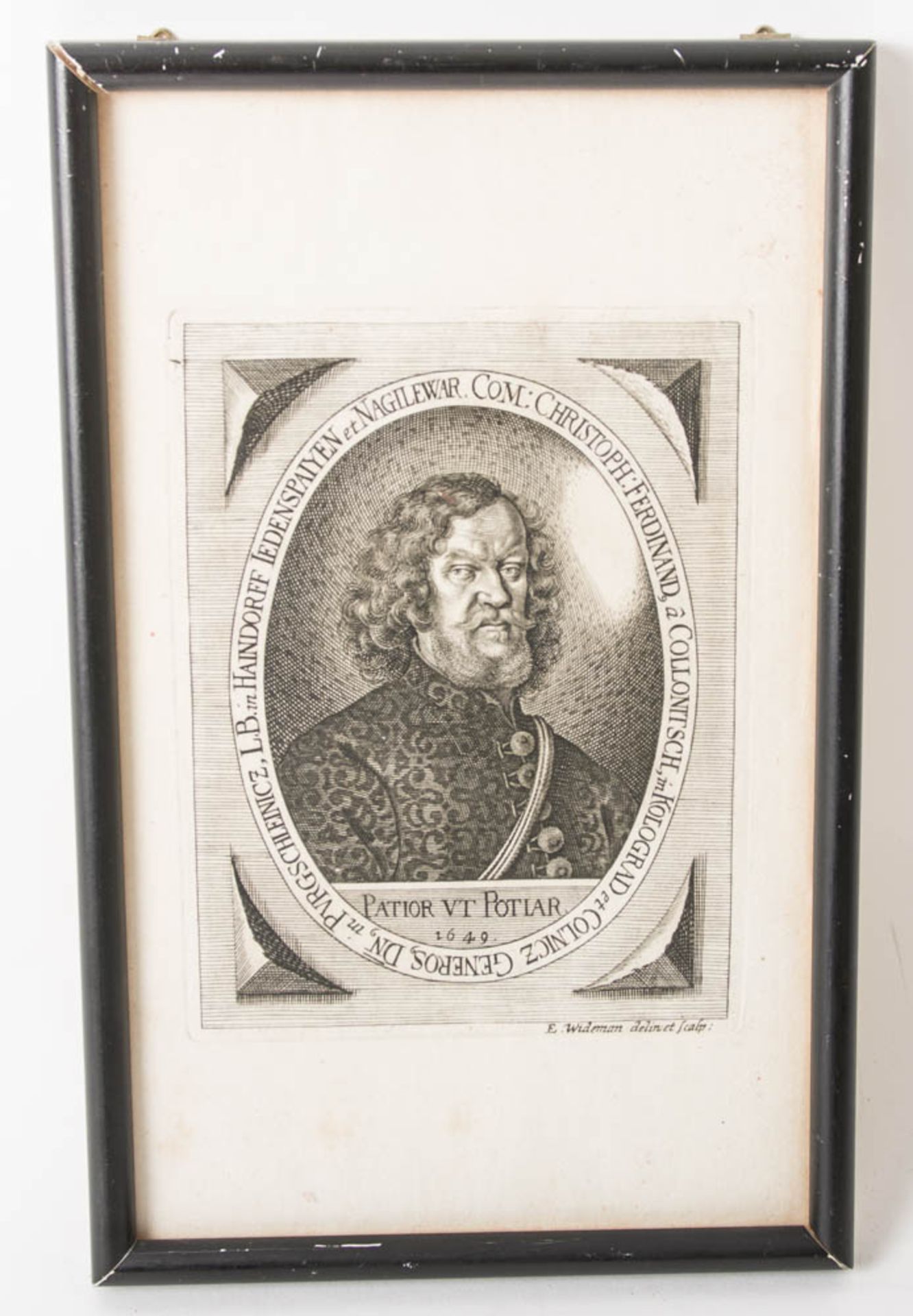 Elias Wideman, drei Kupferstiche ungarischer Barone, 17. Jh. - Bild 3 aus 13