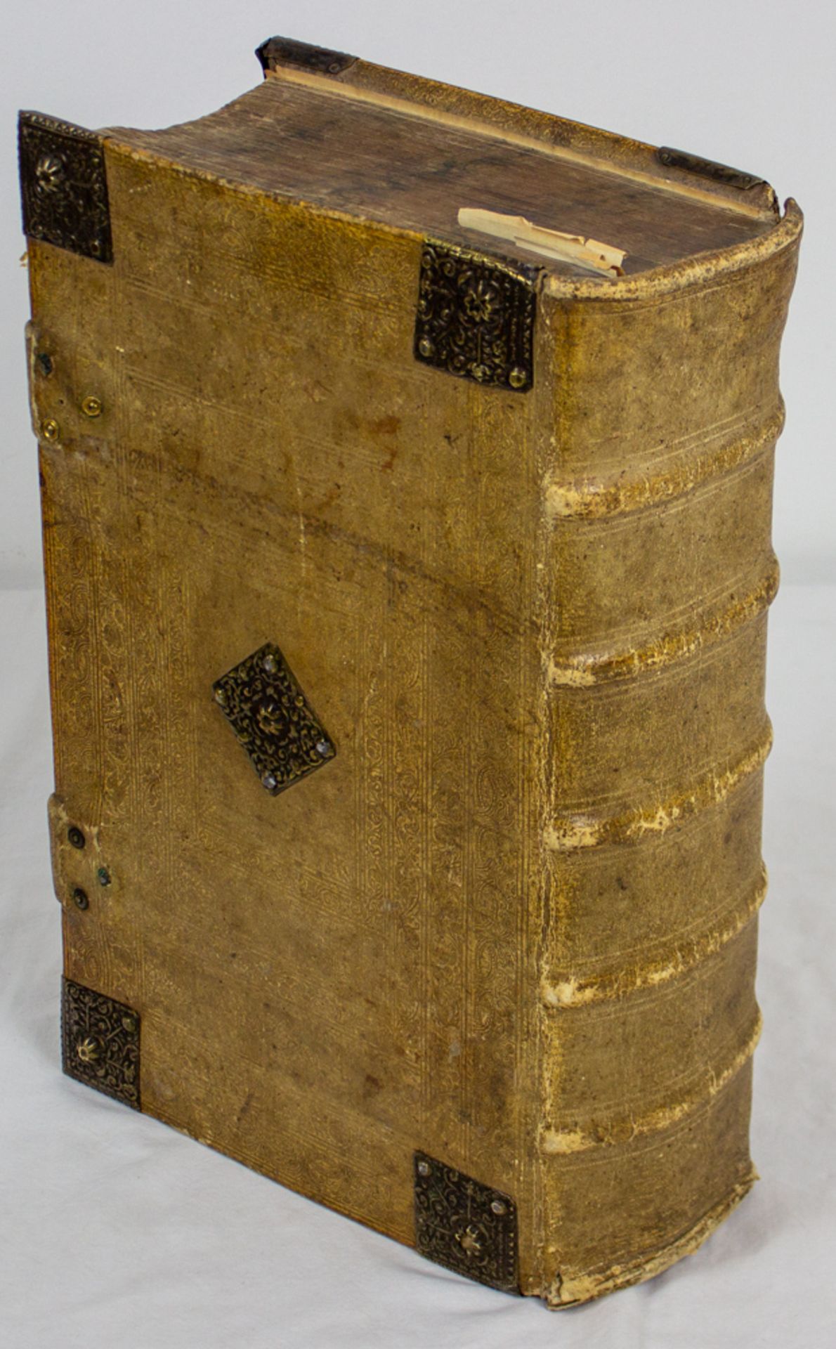 Merian Bibel, mit zahlreichen Kupferstichen Matthäus Merians, 1704. - Image 2 of 9