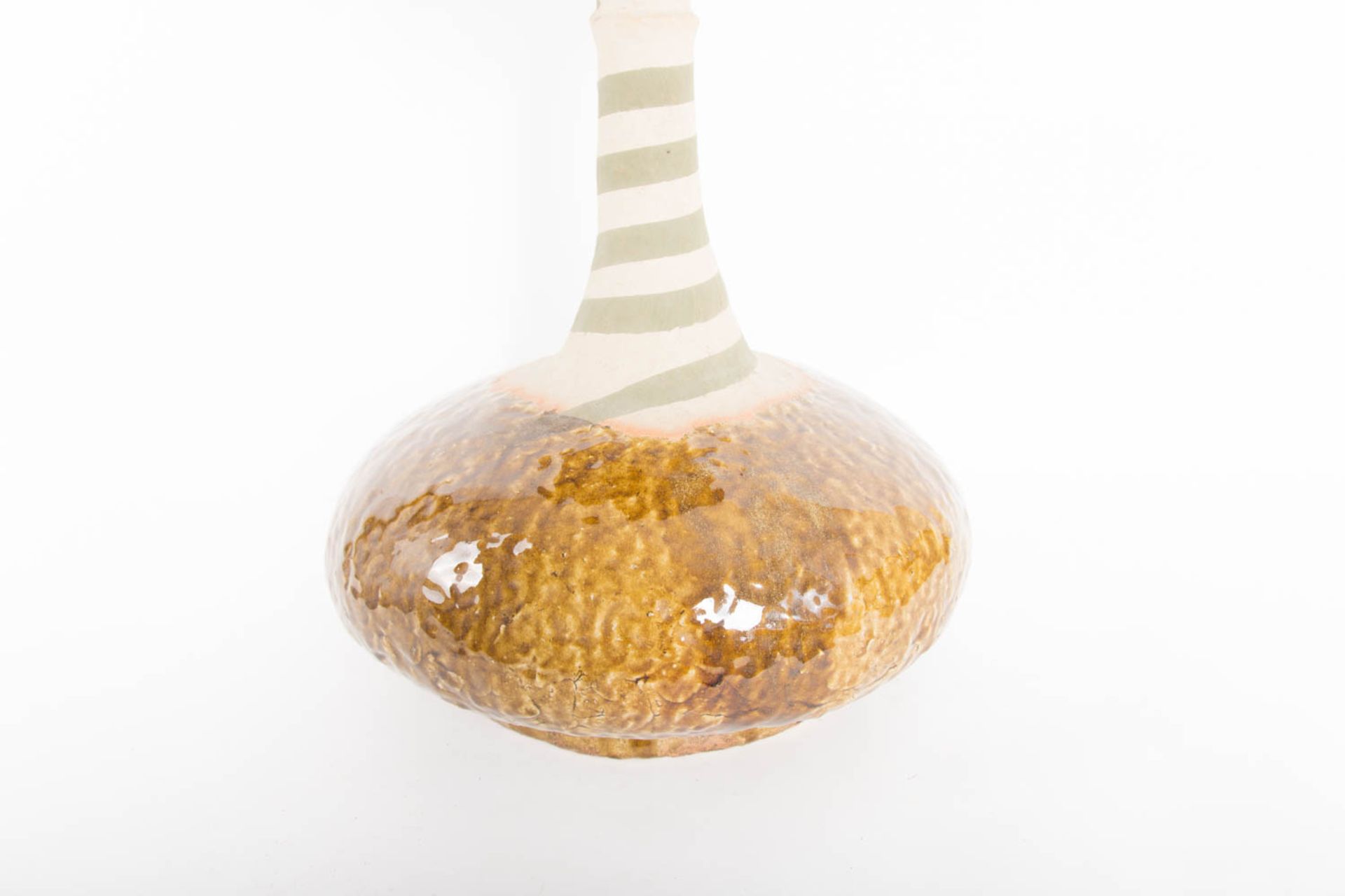 Wim Mühlendyck, Vase aus salzglasiertem Steinzeug, Deutschland 20. Jh. - Bild 3 aus 4