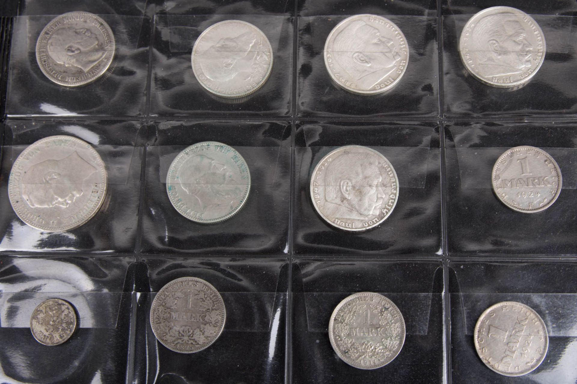Deutsches Reich: Sammlung Silbermünzen, 20 Stück. - Bild 3 aus 14