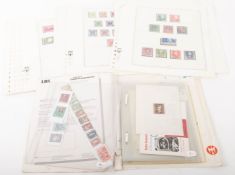 Sammlung Briefmarken International und Bund.