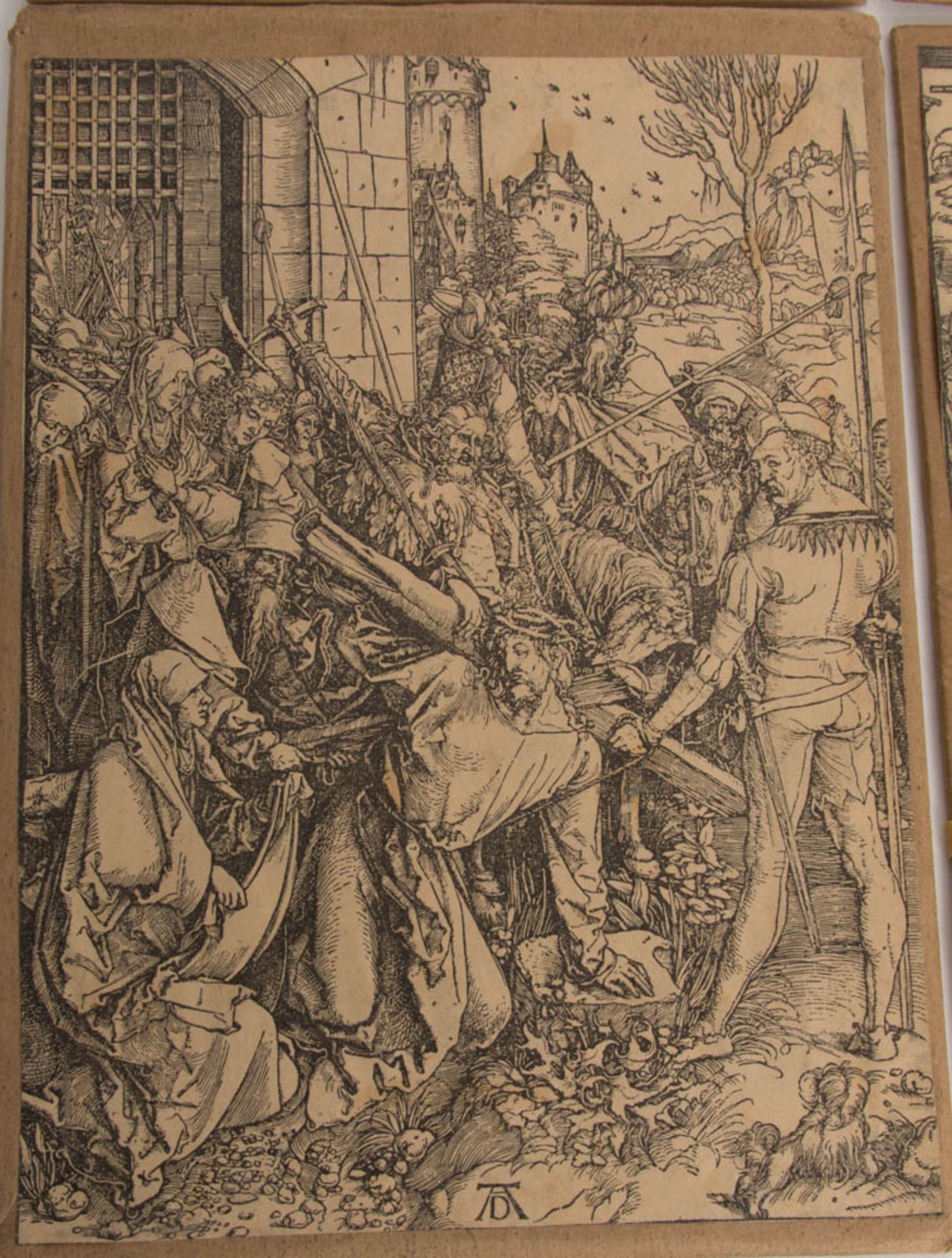 Konvolut von dreizehn Faksimile-Druckplatten zu "Die große Passion" von Albrecht Dürer, wohl Zinkätz - Image 16 of 33