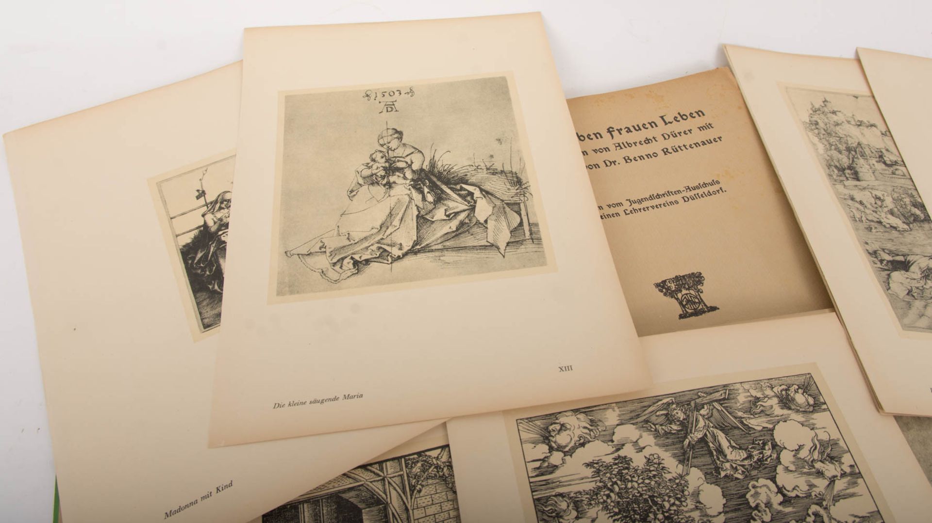 Konvolut von dreizehn Faksimile-Druckplatten zu "Die große Passion" von Albrecht Dürer, wohl Zinkätz - Image 30 of 33