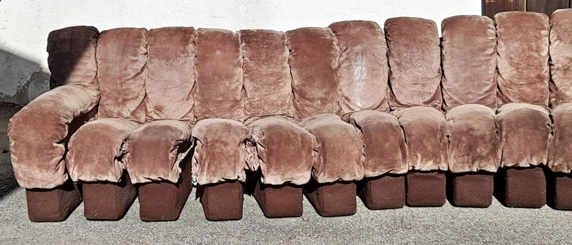 Modulares Mid-Century Sofa, Stil Don Chadwick for Herman Miller, um 1970. - Image 8 of 14