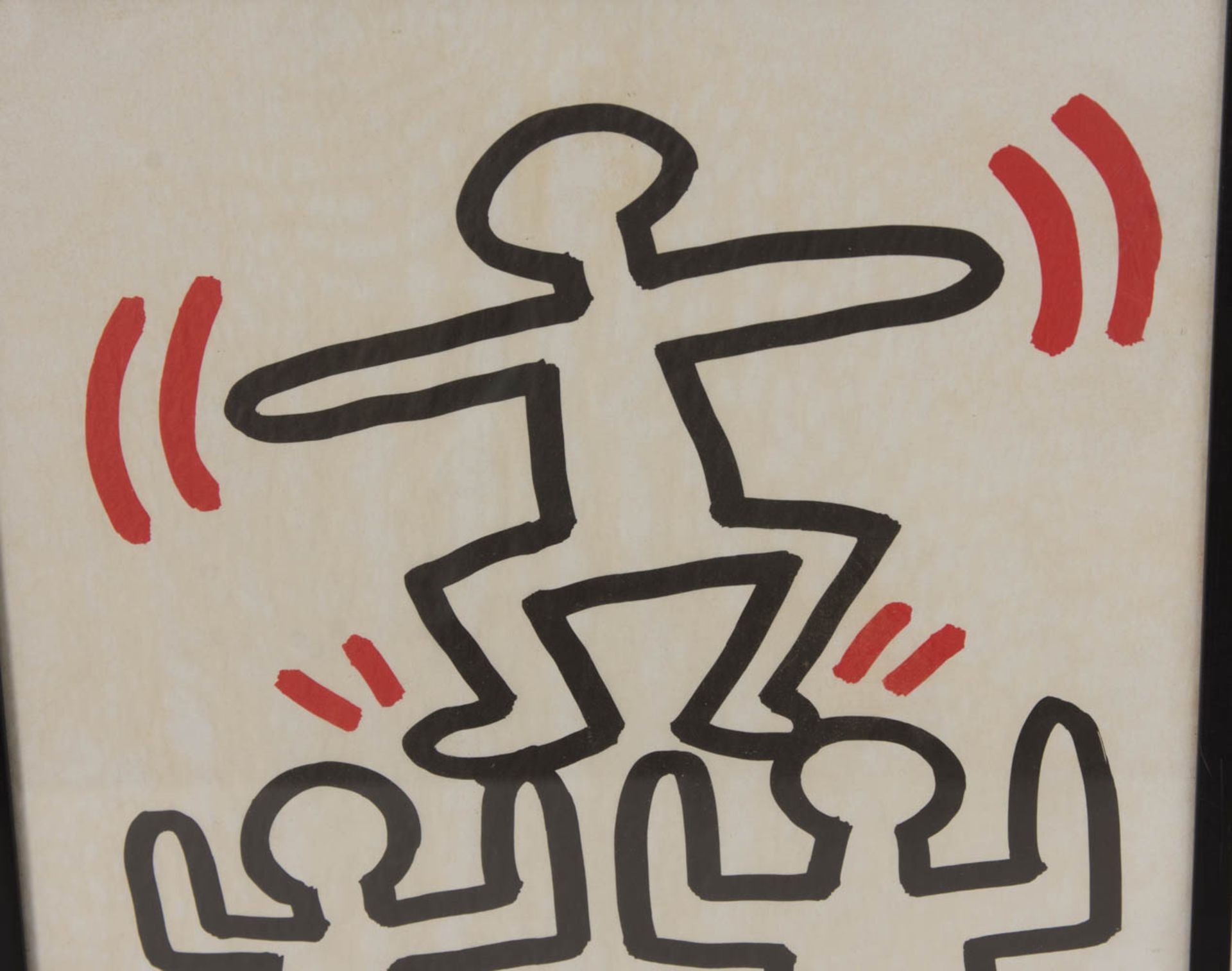 Keith Haring, Zwei Siebdrucke auf Transparentpapier, aus der Serie Bayer Suite, 1982. - Bild 8 aus 9