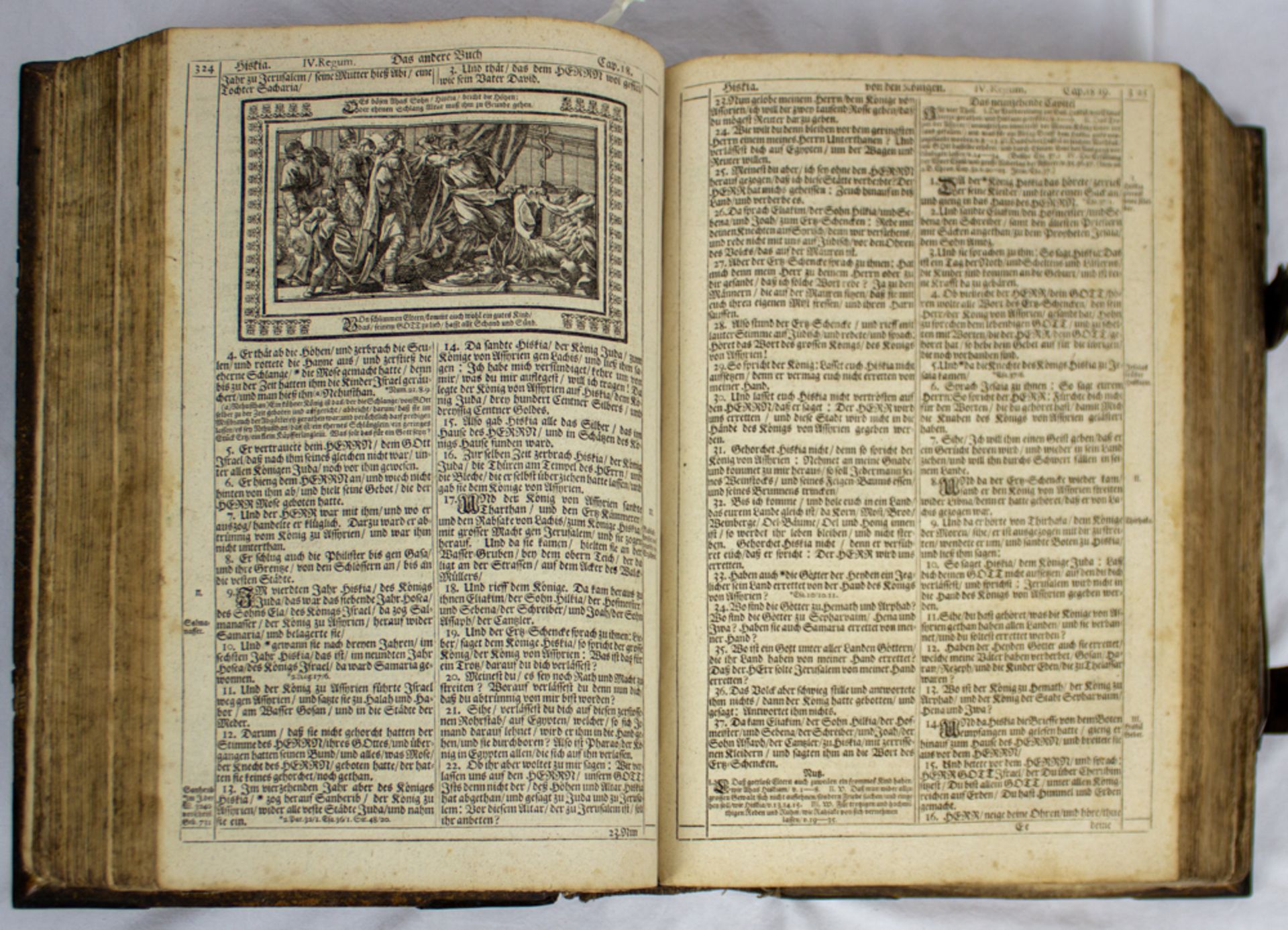 Dilherr-Bibel, mit zahlreichen Kuperstichen, Nürnberg 1710. - Bild 7 aus 8