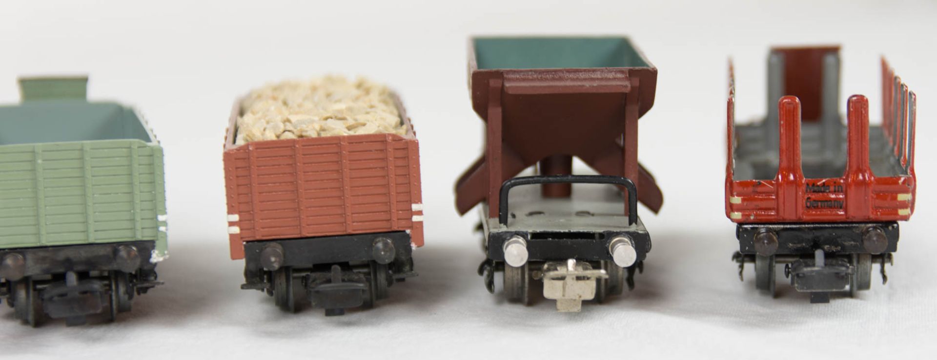 Konvolut von sechs Märklin Tenderloks, ohne OVP, 16 Güterwagons ohne OVP. - Image 10 of 10