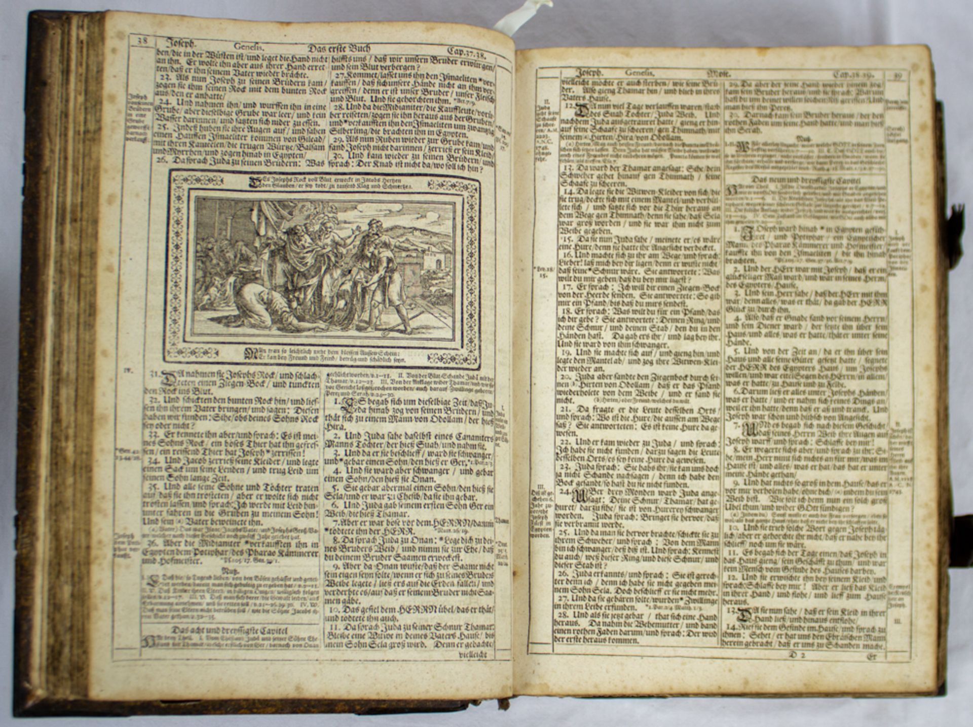 Dilherr-Bibel, mit zahlreichen Kuperstichen, Nürnberg 1710. - Bild 6 aus 8