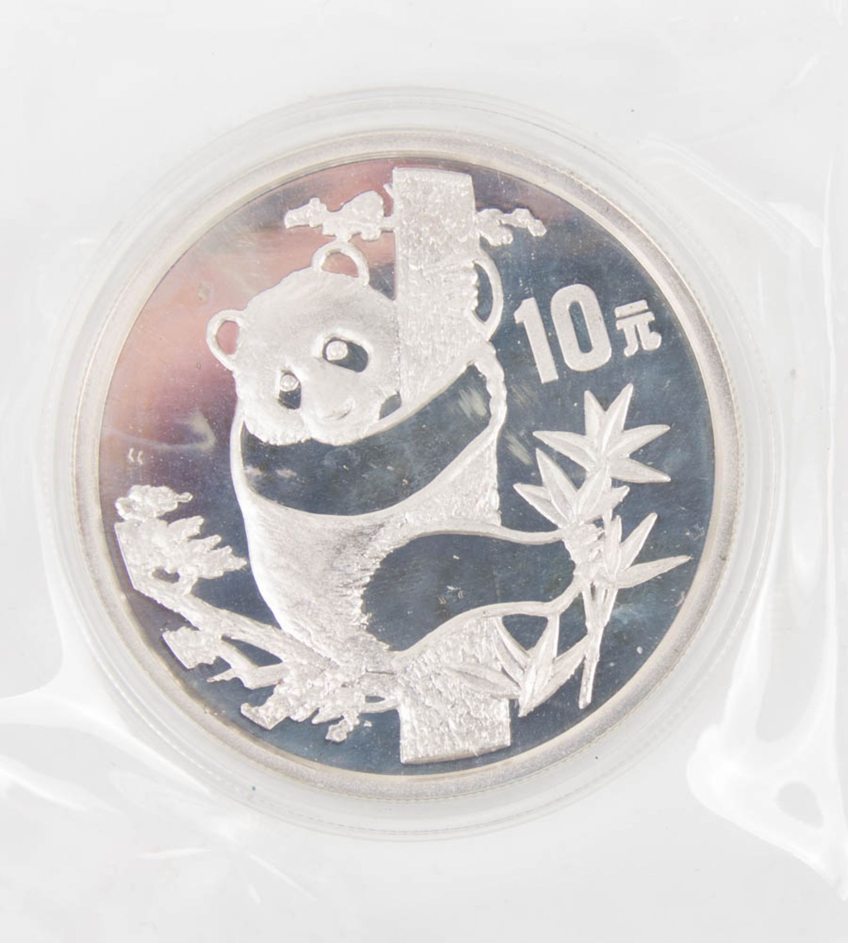 China: 10 Yuan Panda 1987 PP.