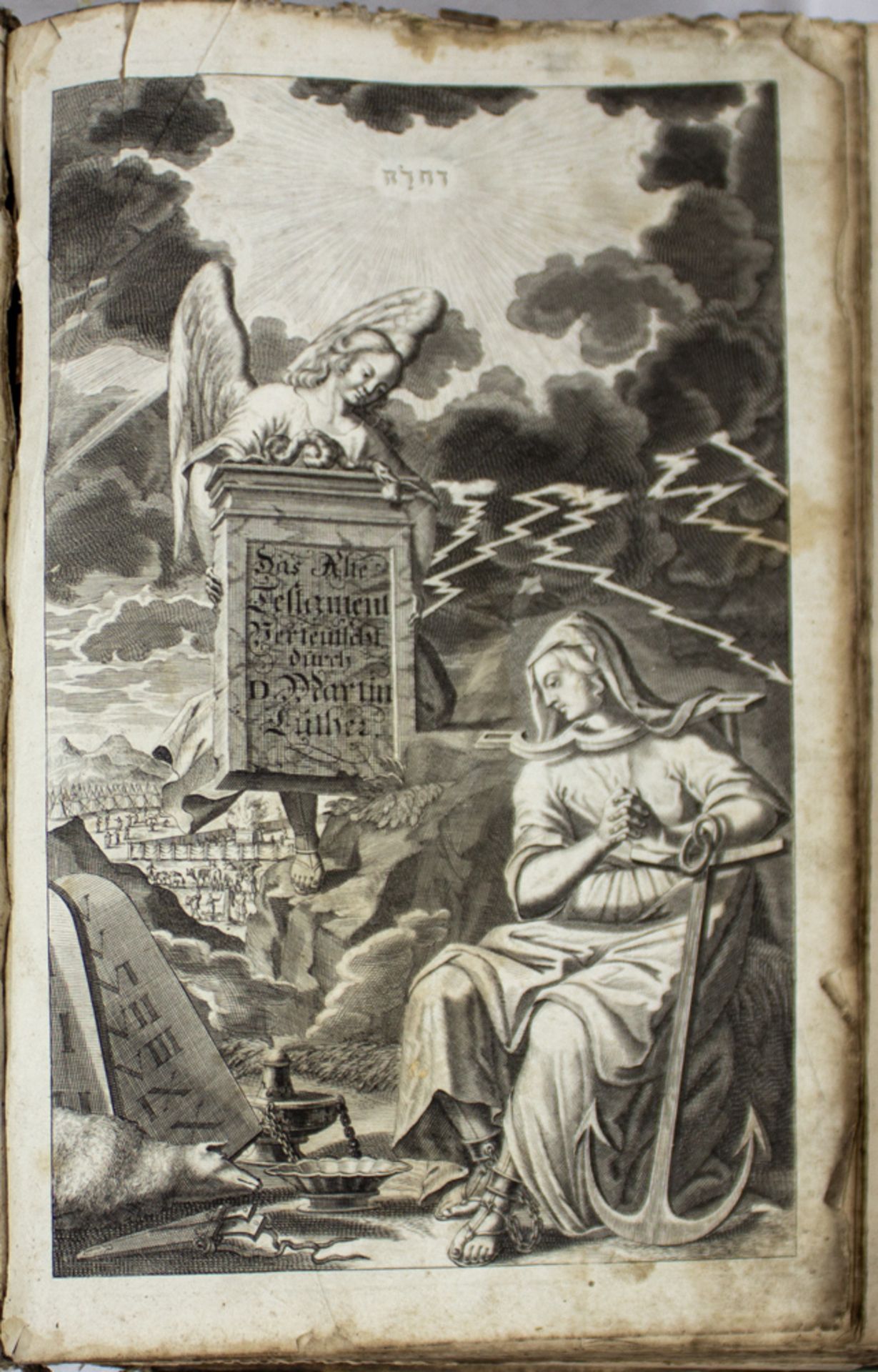 Dilherr-Bibel, mit zahlreichen Kuperstichen, Nürnberg 1710. - Bild 5 aus 8