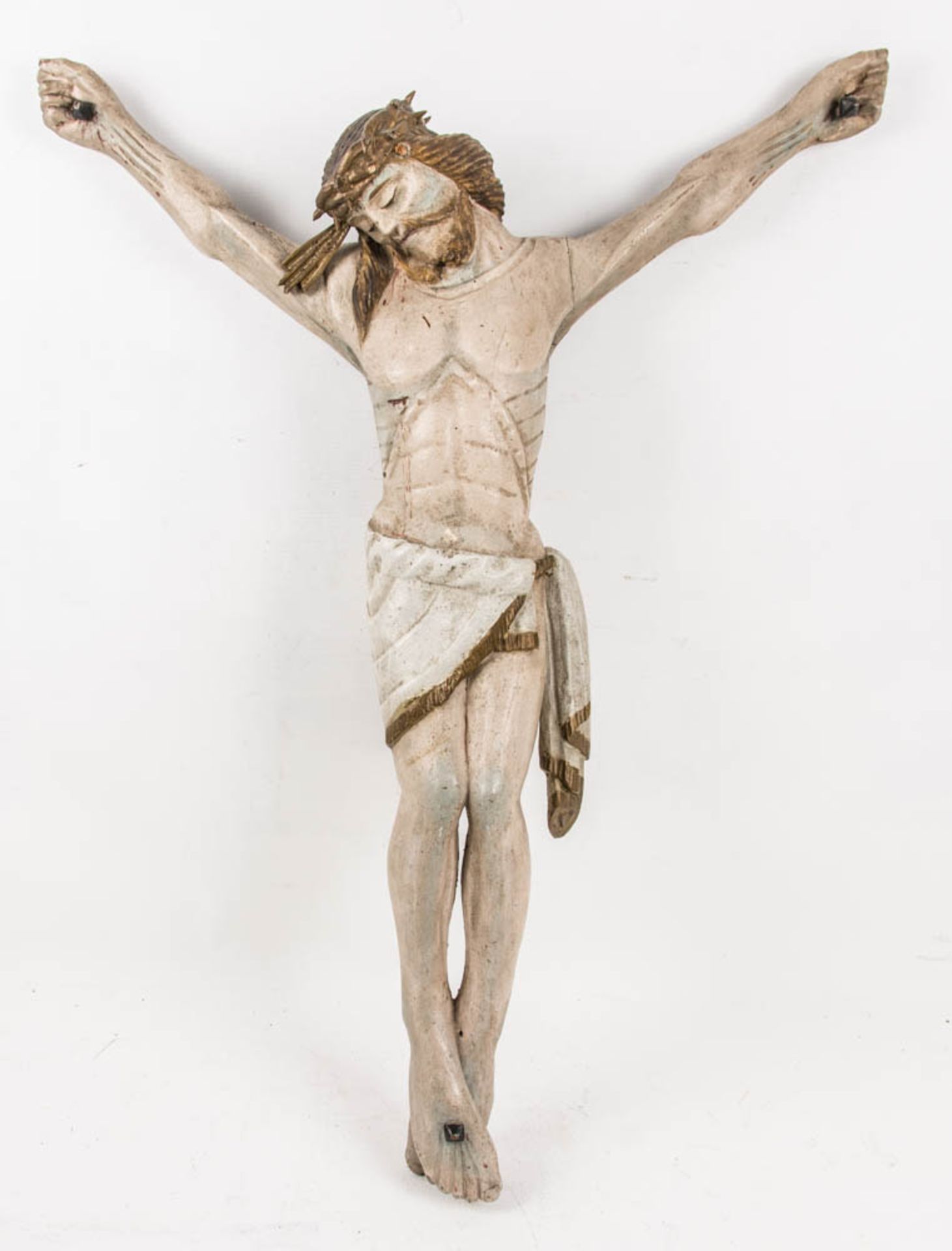 Corpus Christi, Holz geschnitzt, wohl Süddeutschland, 20. Jh. - Image 5 of 10