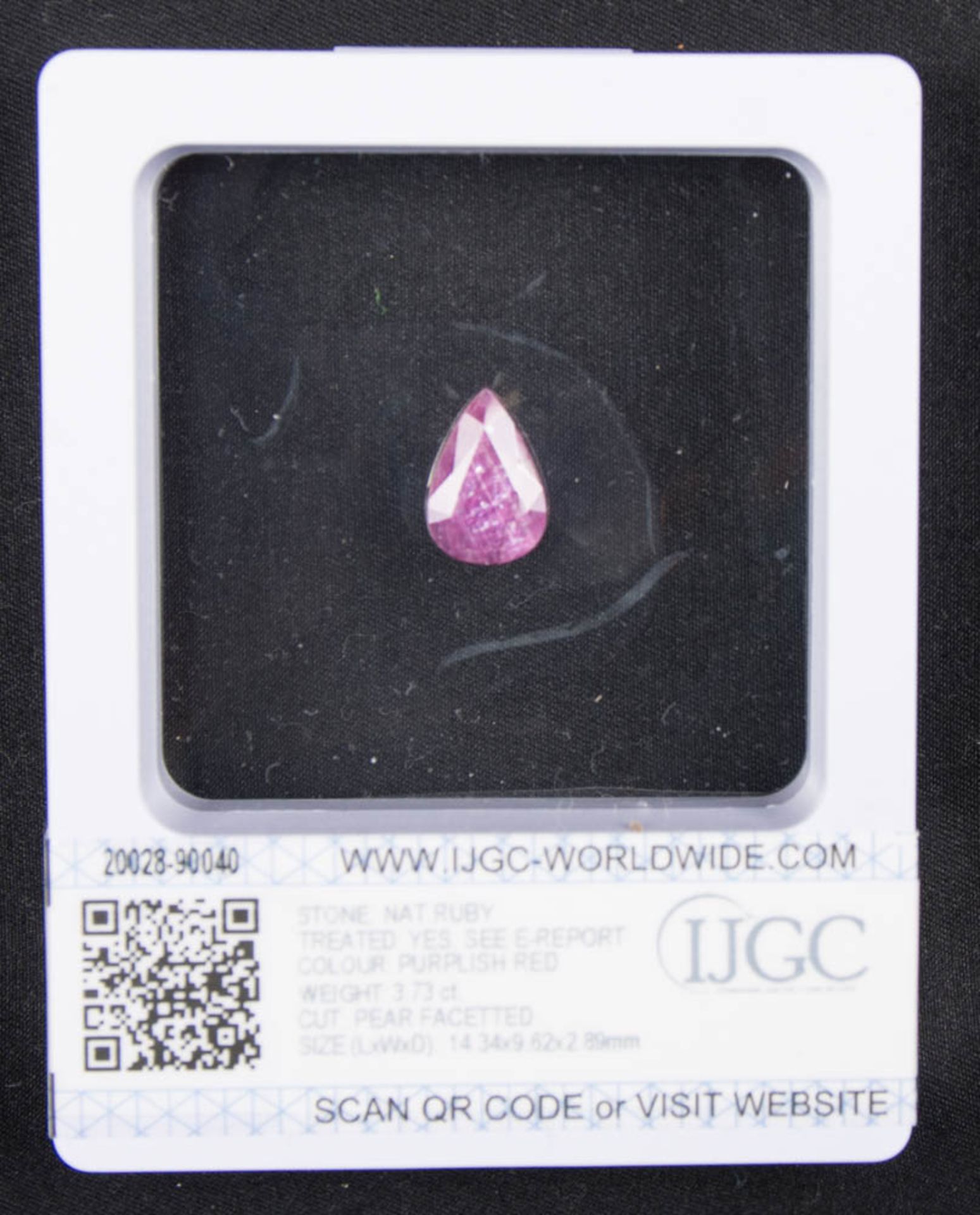 Rubin, 3,73 Ct.