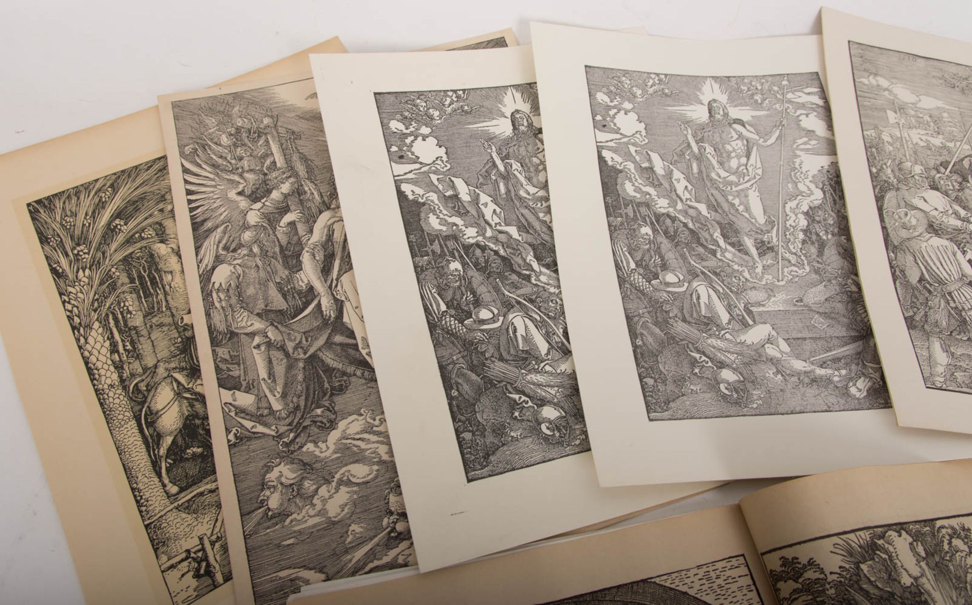 Konvolut von dreizehn Faksimile-Druckplatten zu "Die große Passion" von Albrecht Dürer, wohl Zinkätz - Bild 26 aus 33
