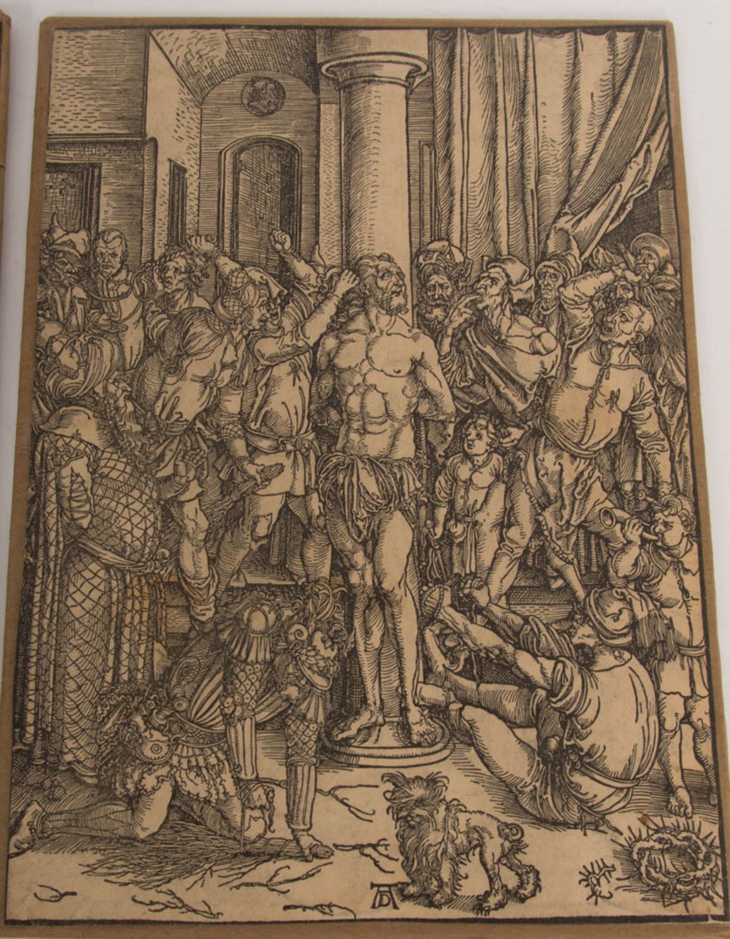 Konvolut von dreizehn Faksimile-Druckplatten zu "Die große Passion" von Albrecht Dürer, wohl Zinkätz - Image 13 of 33