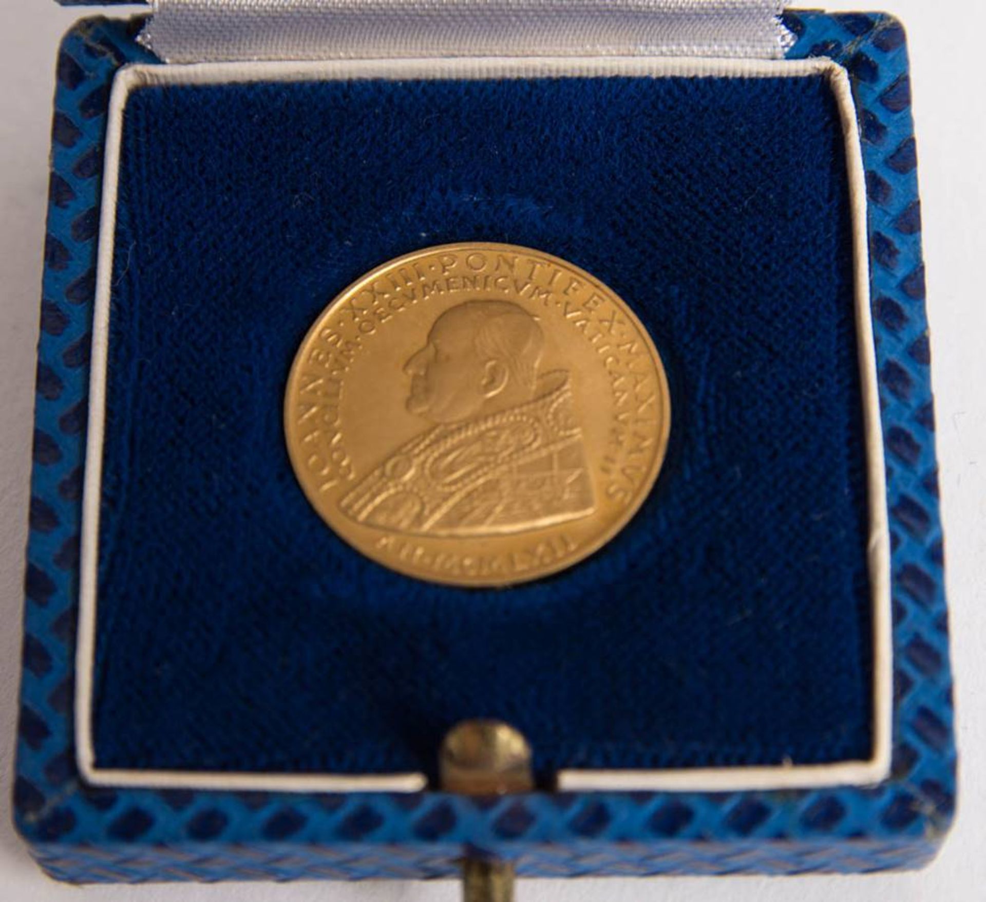 Vatikan: Goldmedaille Johannes 23. 6,3g Feingold. - Bild 2 aus 3