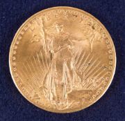USA: St. Gaudens 20 Dollar Gold-Eagle 1927.