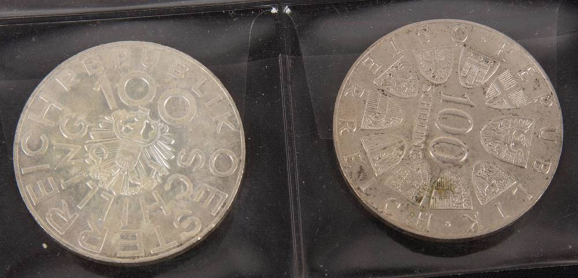 Österreich: 15 Silbermünzen, 2. Republik 217,6g Feinsilber. - Bild 2 aus 6