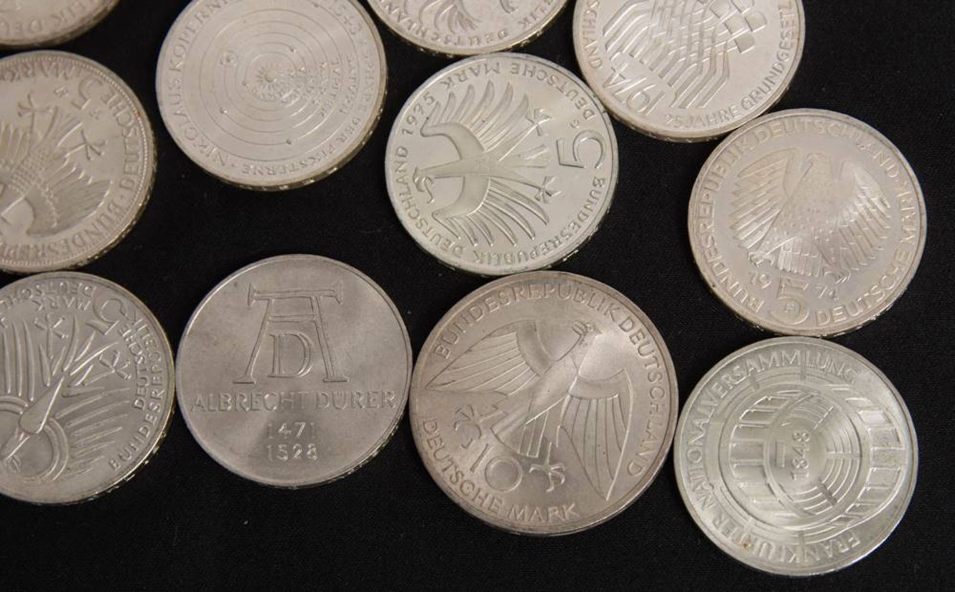 BRD: Silbergedenkmünzen 336,52g Feinsilber. - Bild 21 aus 21