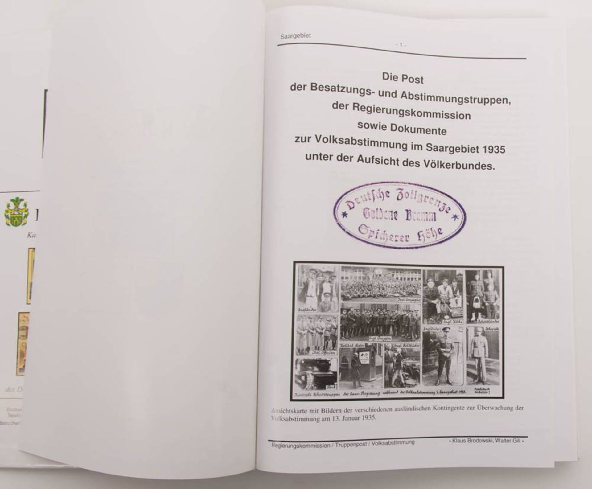Beleg-Sammlung Saarabstimmung 1935. - Bild 2 aus 6