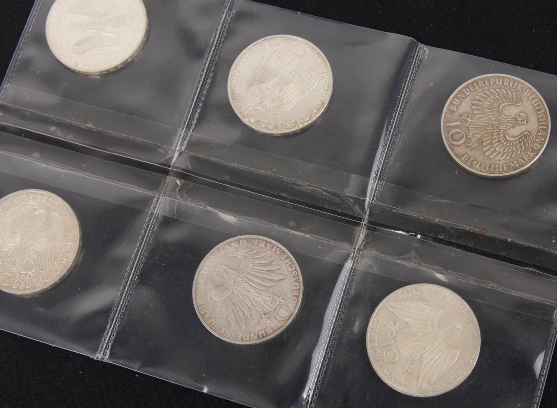 BRD: Silbergedenkmünzen 263,8g Feinsilber. - Bild 4 aus 13