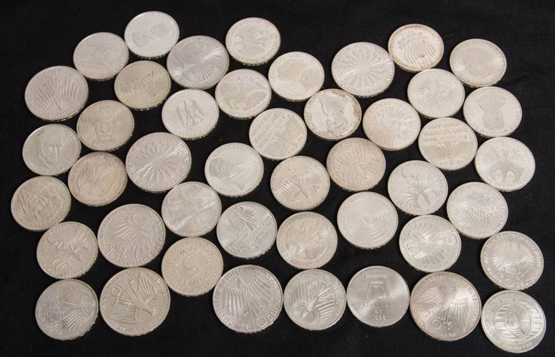 BRD: Silbergedenkmünzen 336,52g Feinsilber.