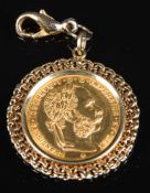 Österreich-Ungarn: 8 Florin Gold 1892.