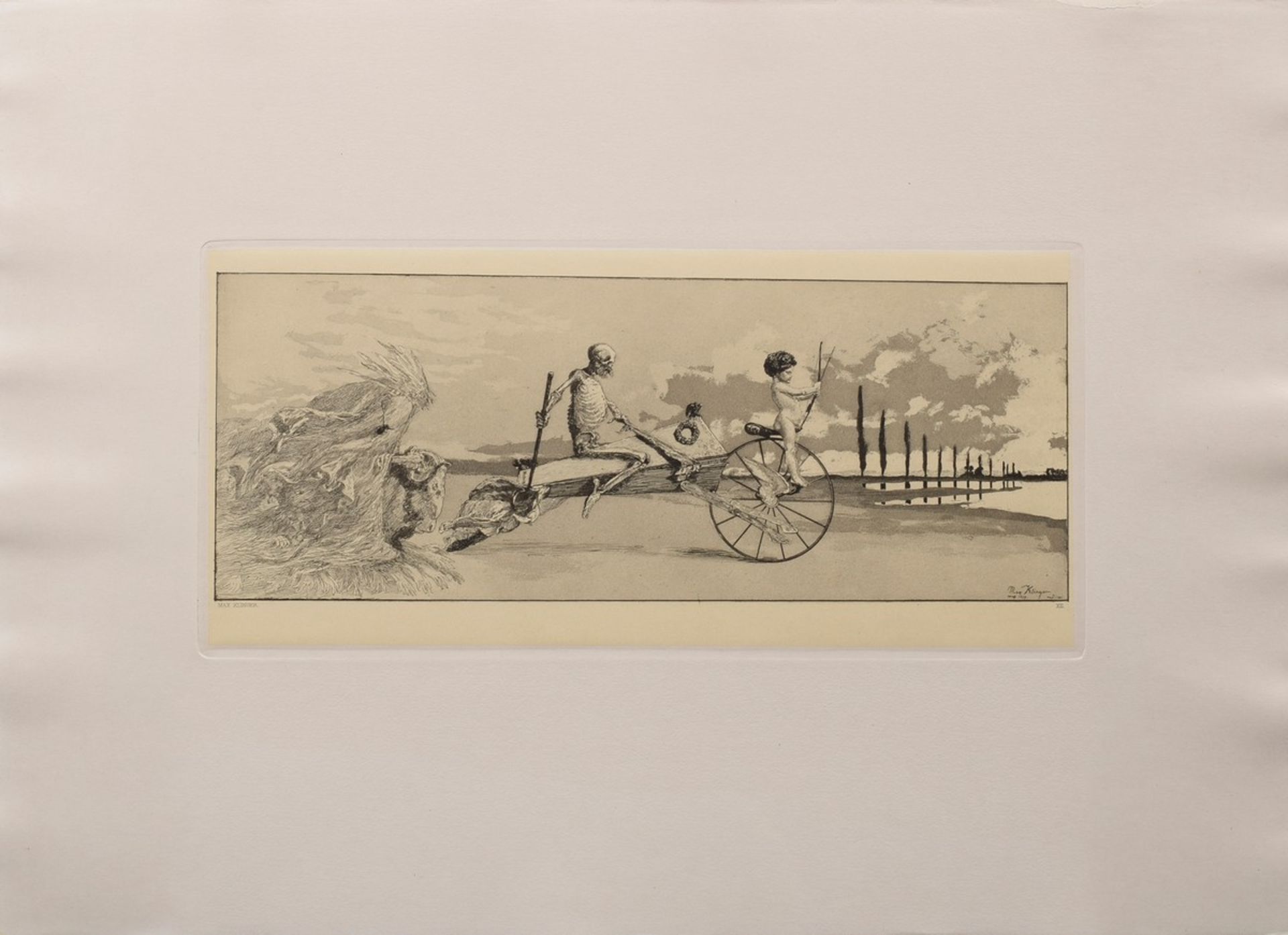4 Klinger, Max (1857-1920) Blätter aus "Intermezzi - Opus IV" um 1920, (Blatt 2 - Bild 11 aus 11