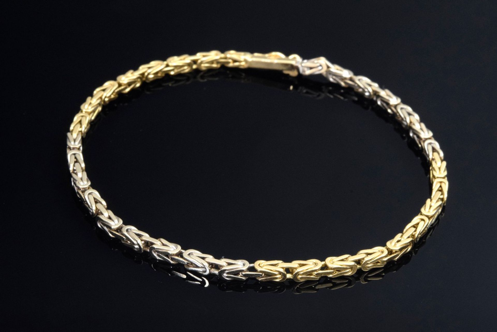 GG 750 Königskettenarmband, 10g, L. 19,7cm