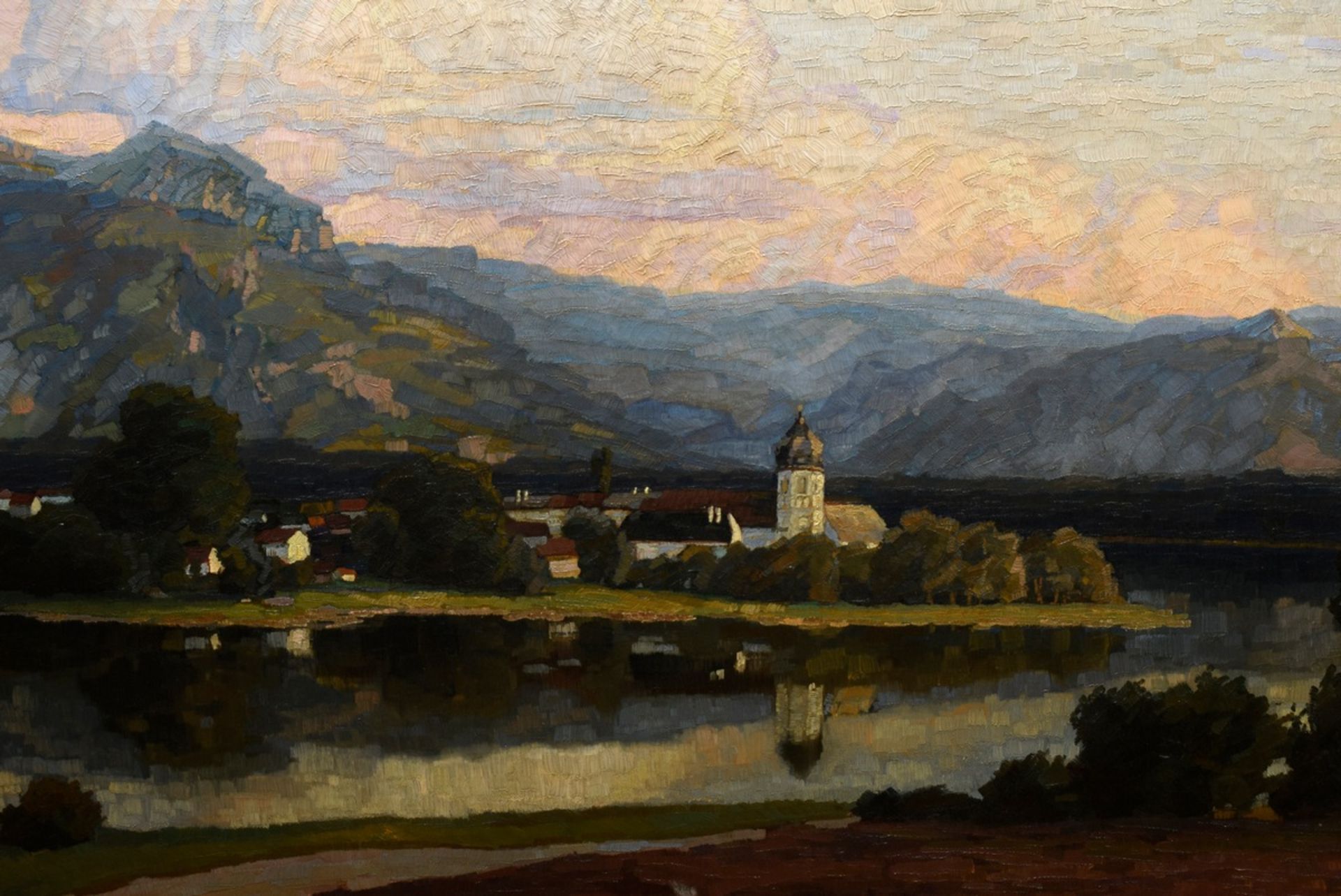 Kaiser, Richard (1868-1941) "Kloster Frauenwörth auf der Fraueninsel/Chiemsee" - Bild 3 aus 7